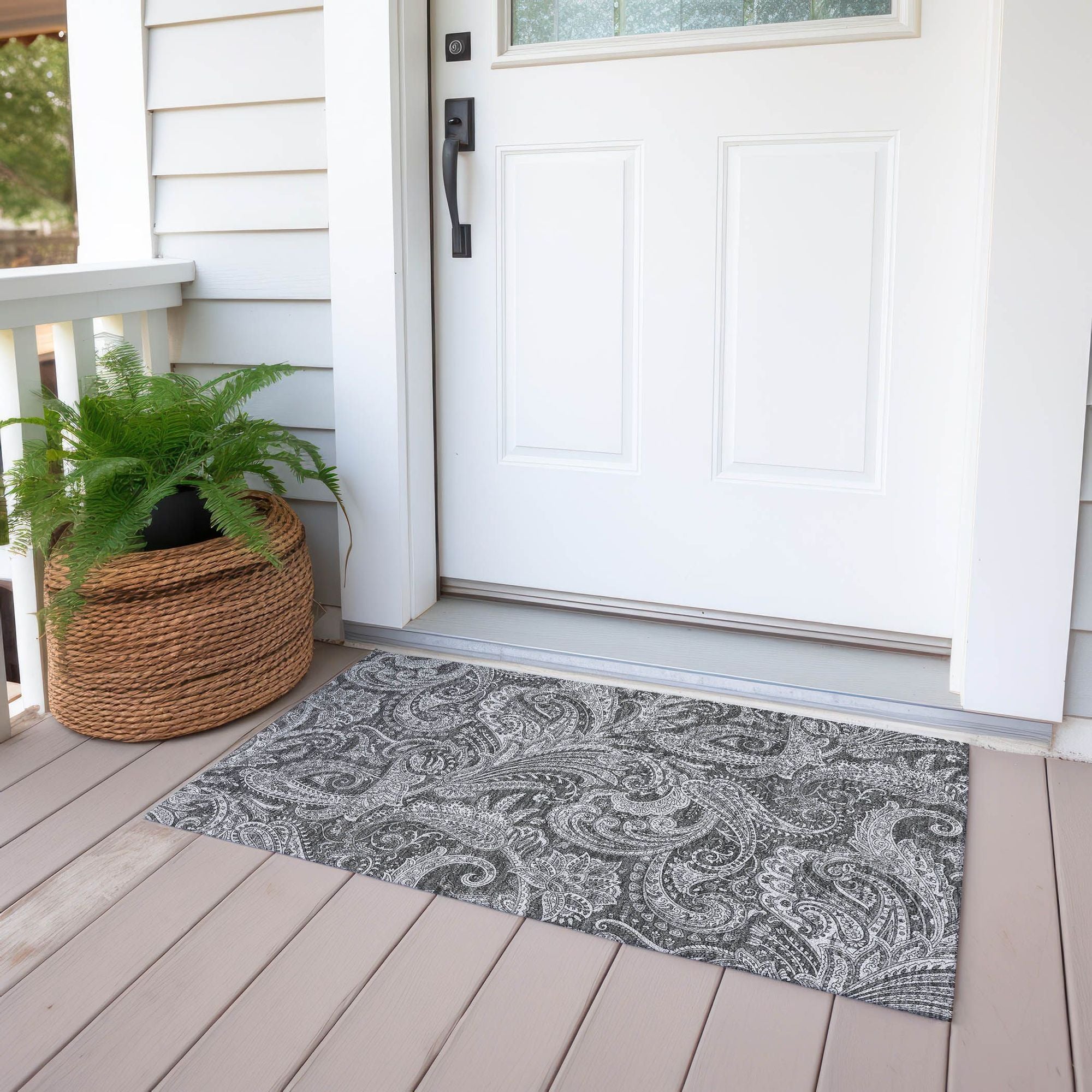 Machine Made ACN654 Gray  Rugs #color_gray 