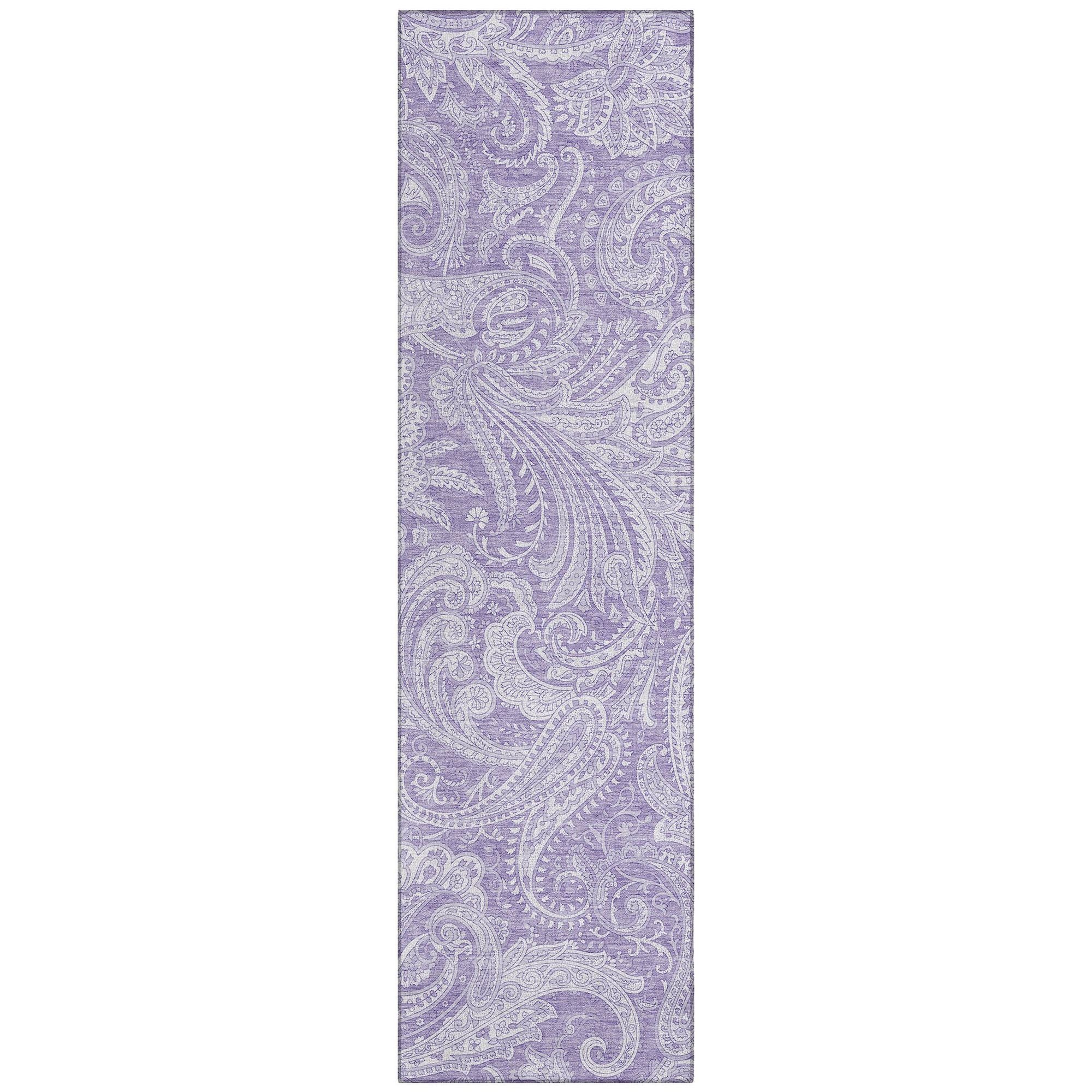 Machine Made ACN654 Lavender Purple Rugs #color_lavender purple