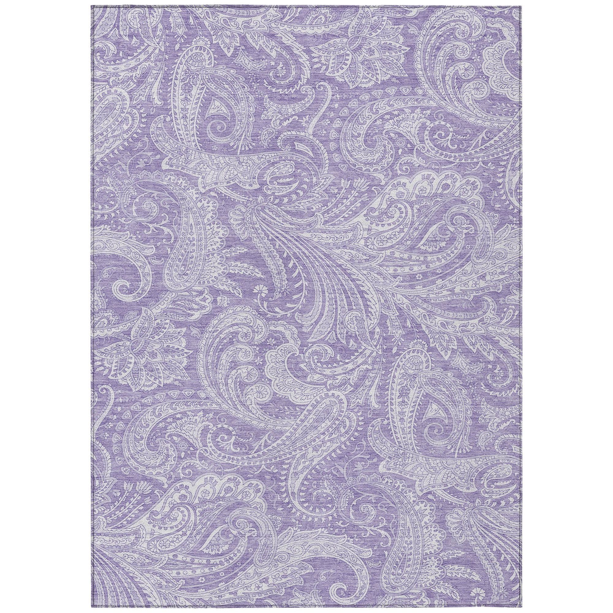 Machine Made ACN654 Lavender Purple Rugs #color_lavender purple