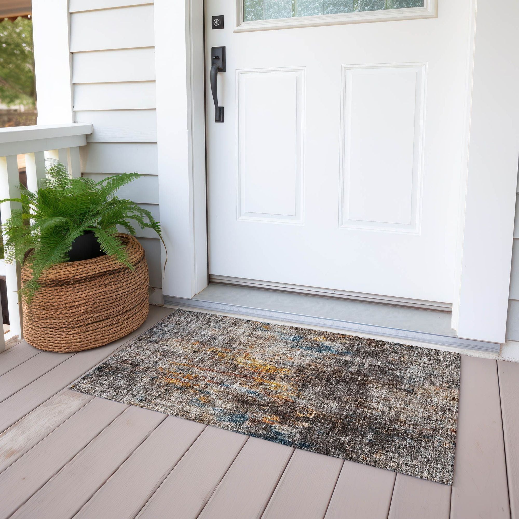 Machine Made ACN655 Taupe Brown Rugs #color_taupe brown