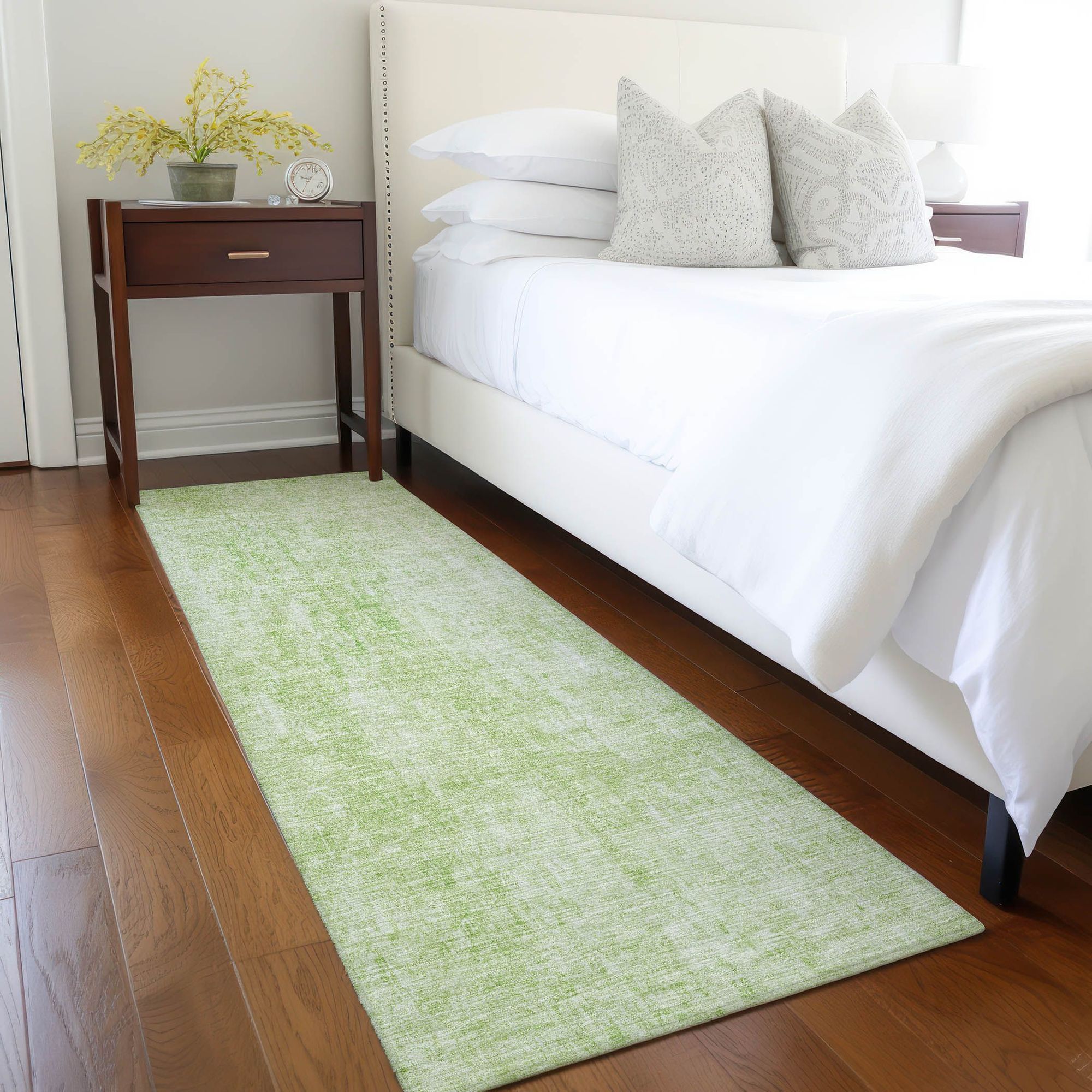 Machine Made ACN656 Aloe Green Rugs #color_aloe green