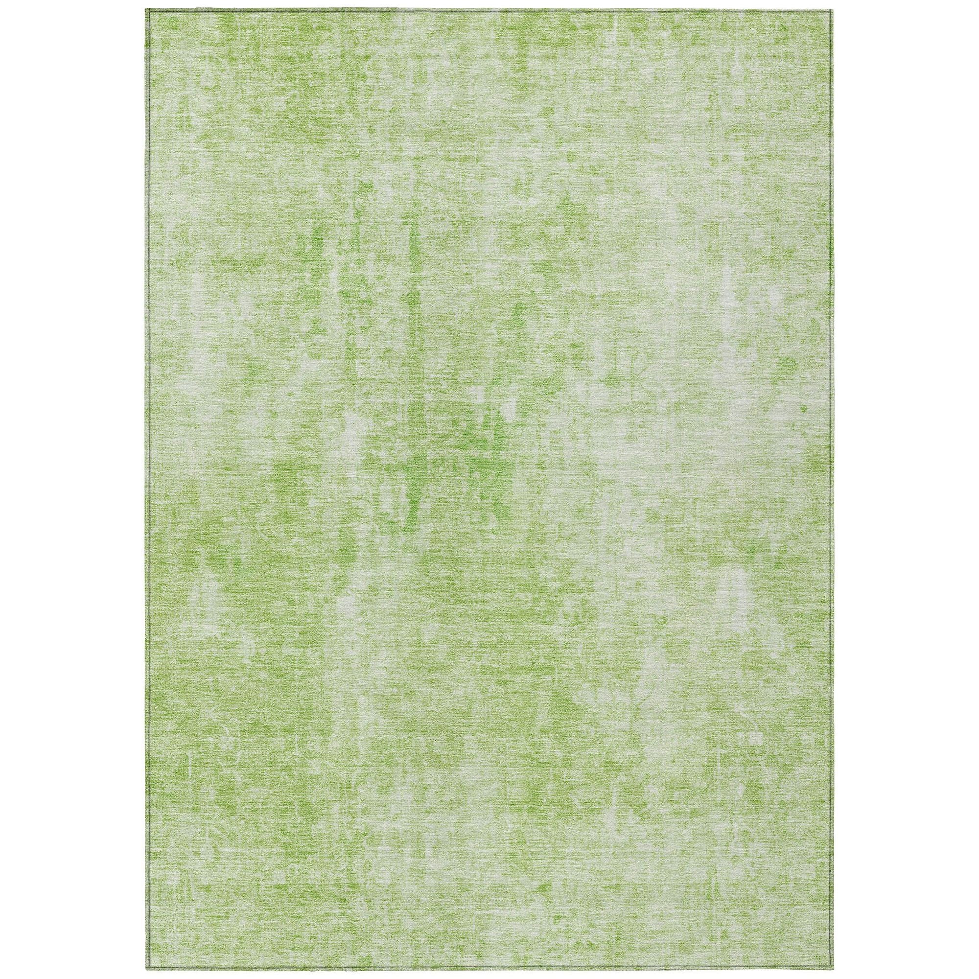 Machine Made ACN656 Aloe Green Rugs #color_aloe green