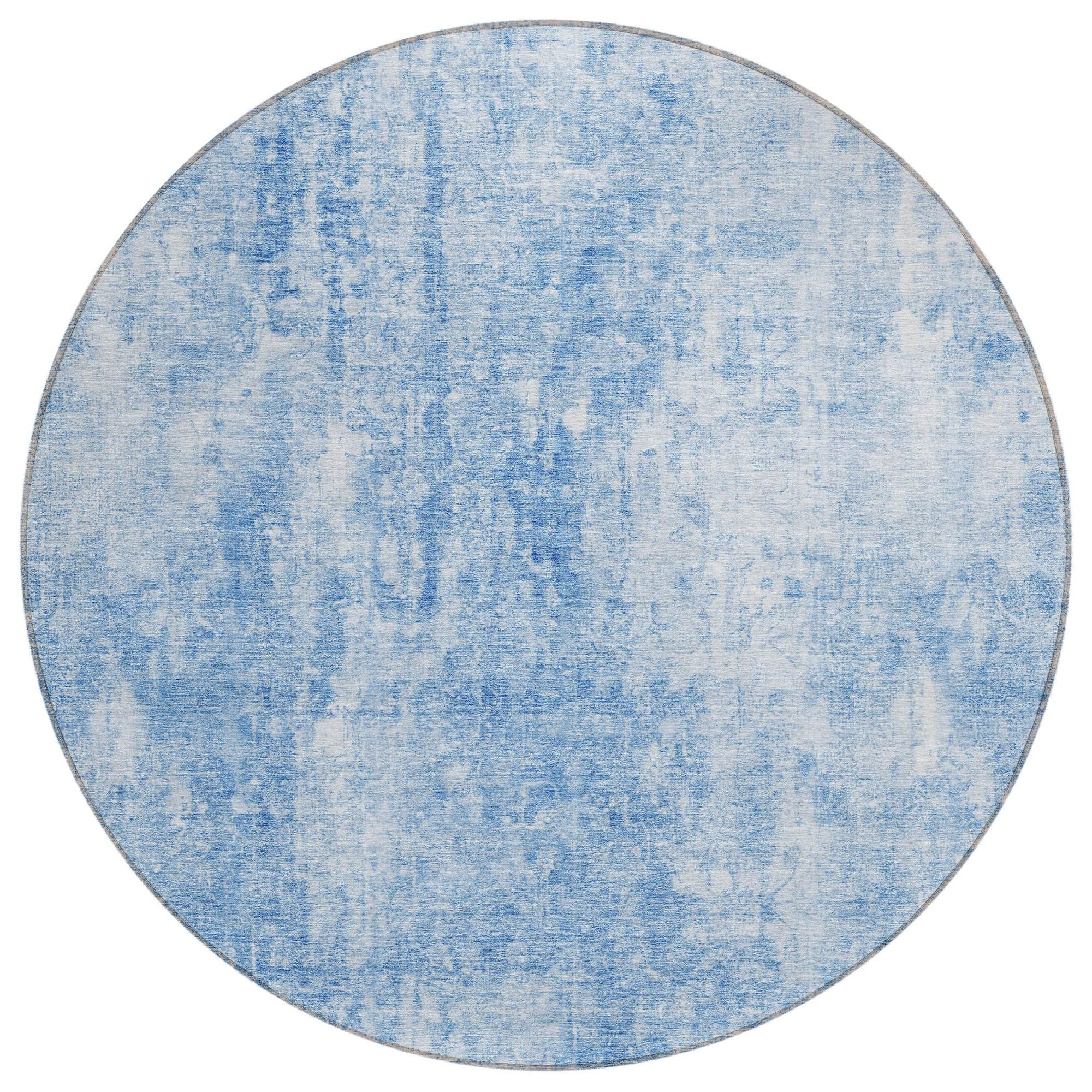 Machine Made ACN656 Blue  Rugs #color_blue 