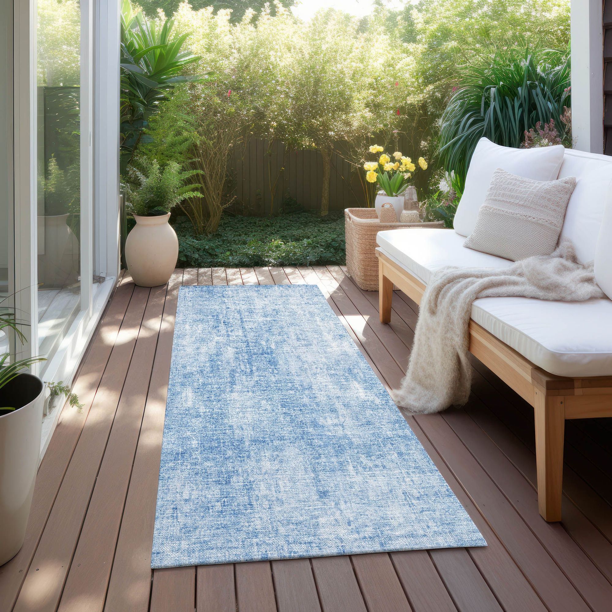 Machine Made ACN656 Blue  Rugs #color_blue 