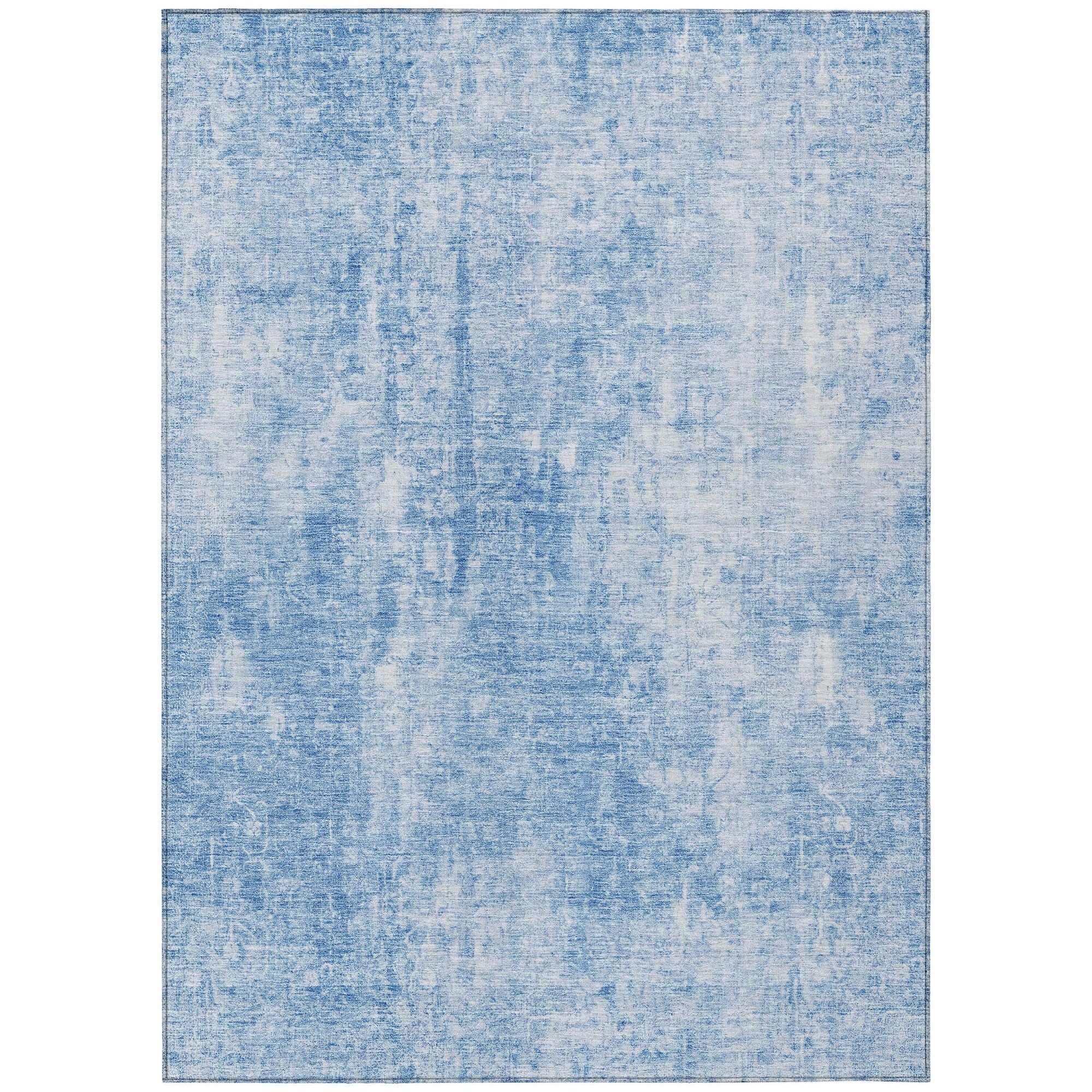 Machine Made ACN656 Blue  Rugs #color_blue 