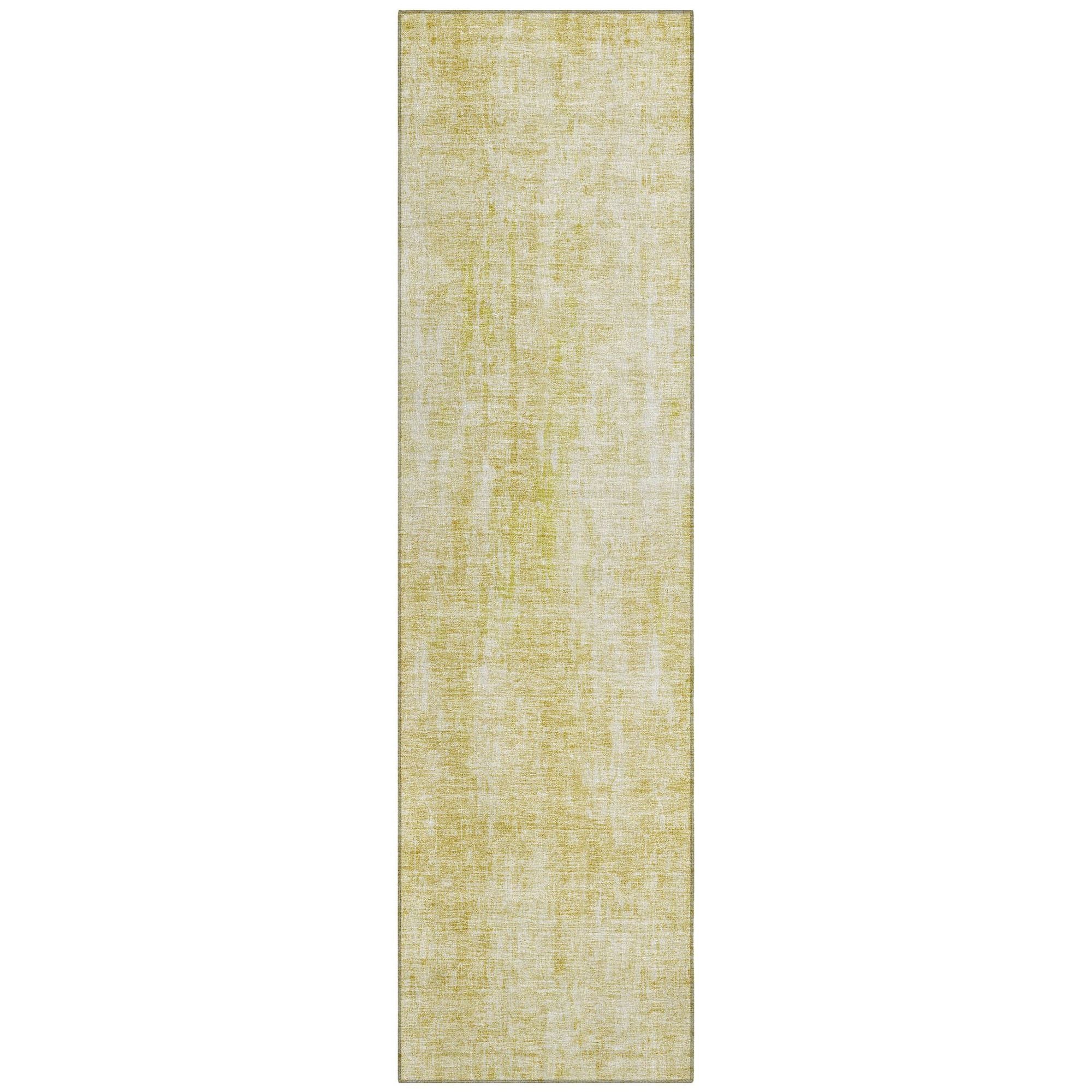 Machine Made ACN656 Gold  Rugs #color_gold 