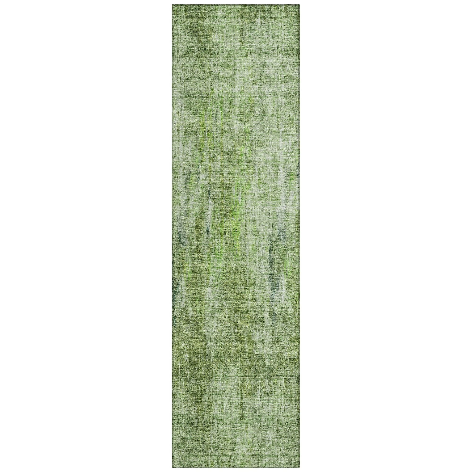 Machine Made ACN656 Olive Green Rugs #color_olive green