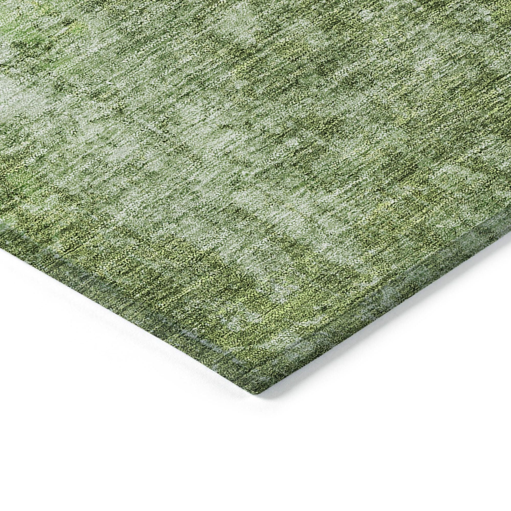 Machine Made ACN656 Olive Green Rugs #color_olive green