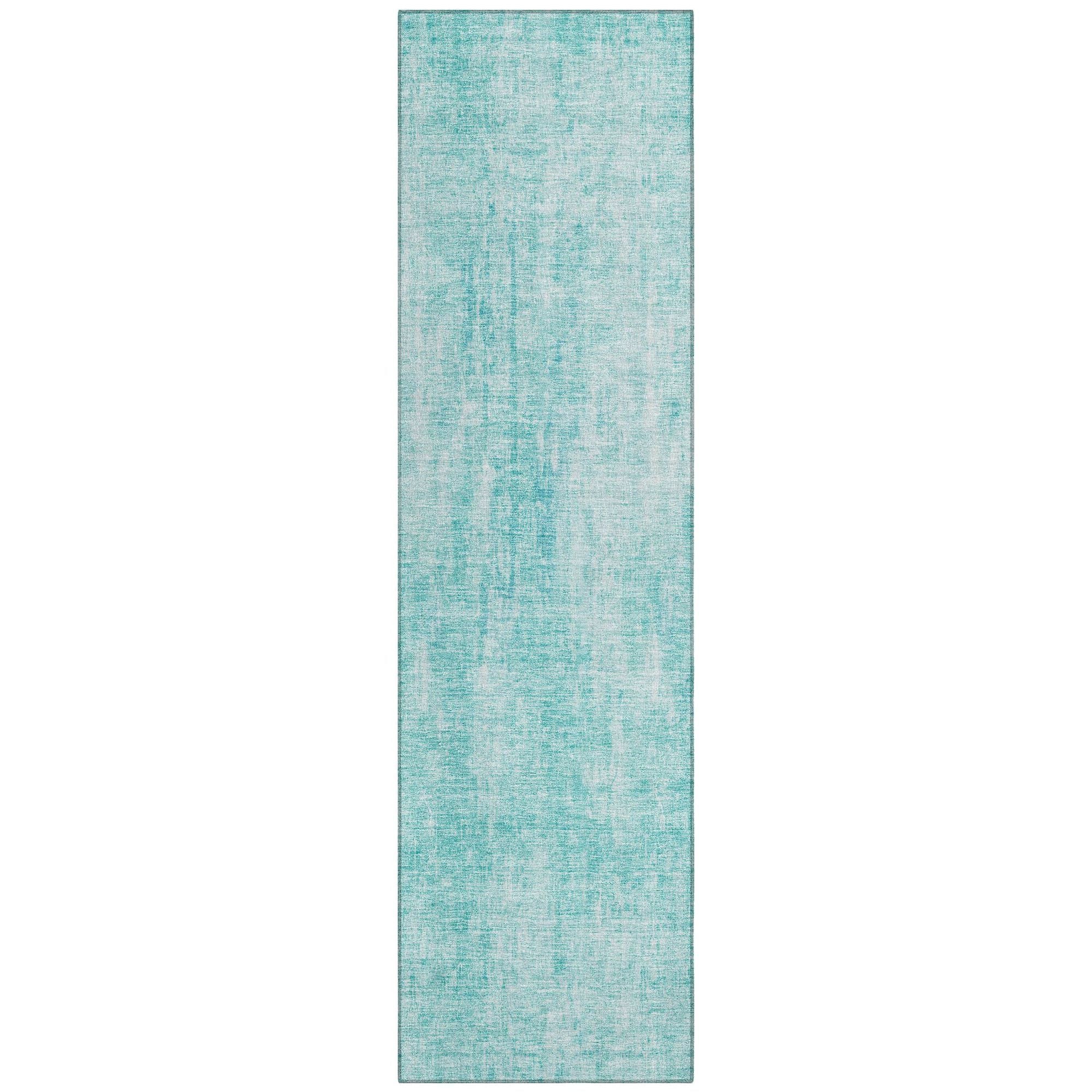 Machine Made ACN656 Teal  Rugs #color_teal 