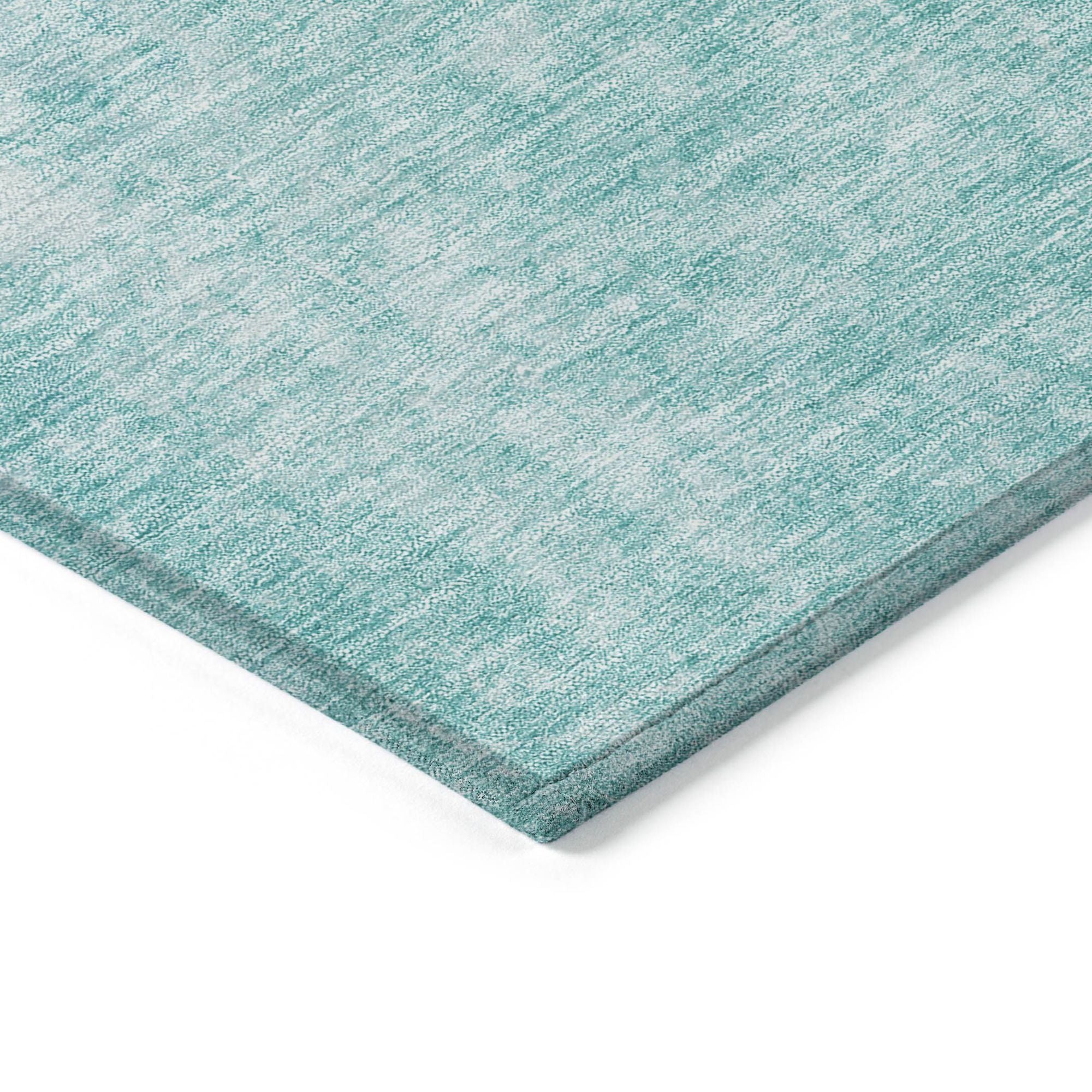 Machine Made ACN656 Teal  Rugs #color_teal 