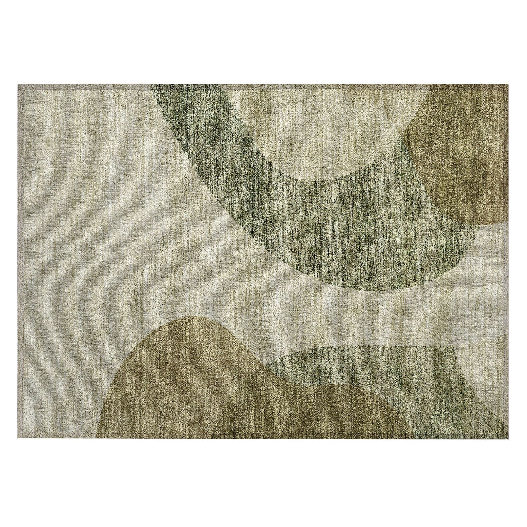 Machine Made ACN657 Beige Brown Rugs #color_beige brown