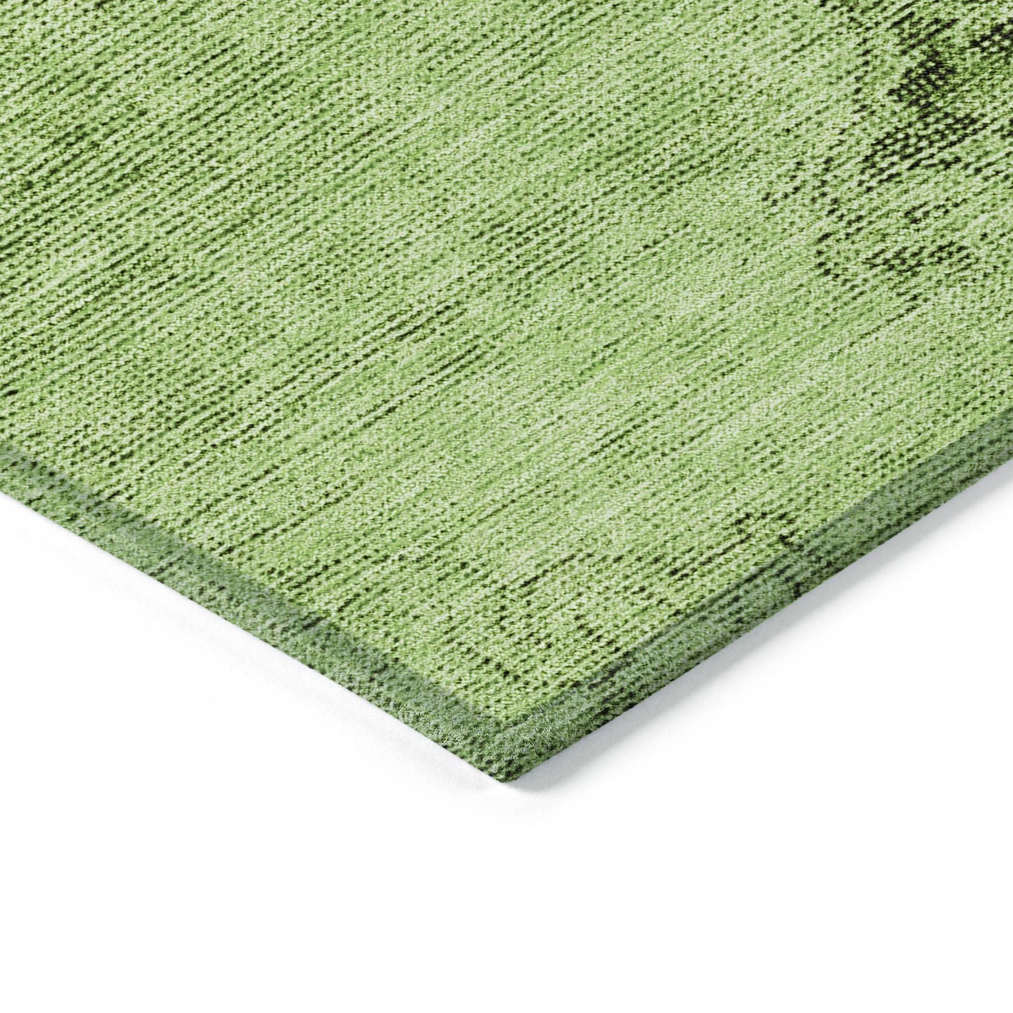 Machine Made ACN658 Aloe Green Rugs #color_aloe green