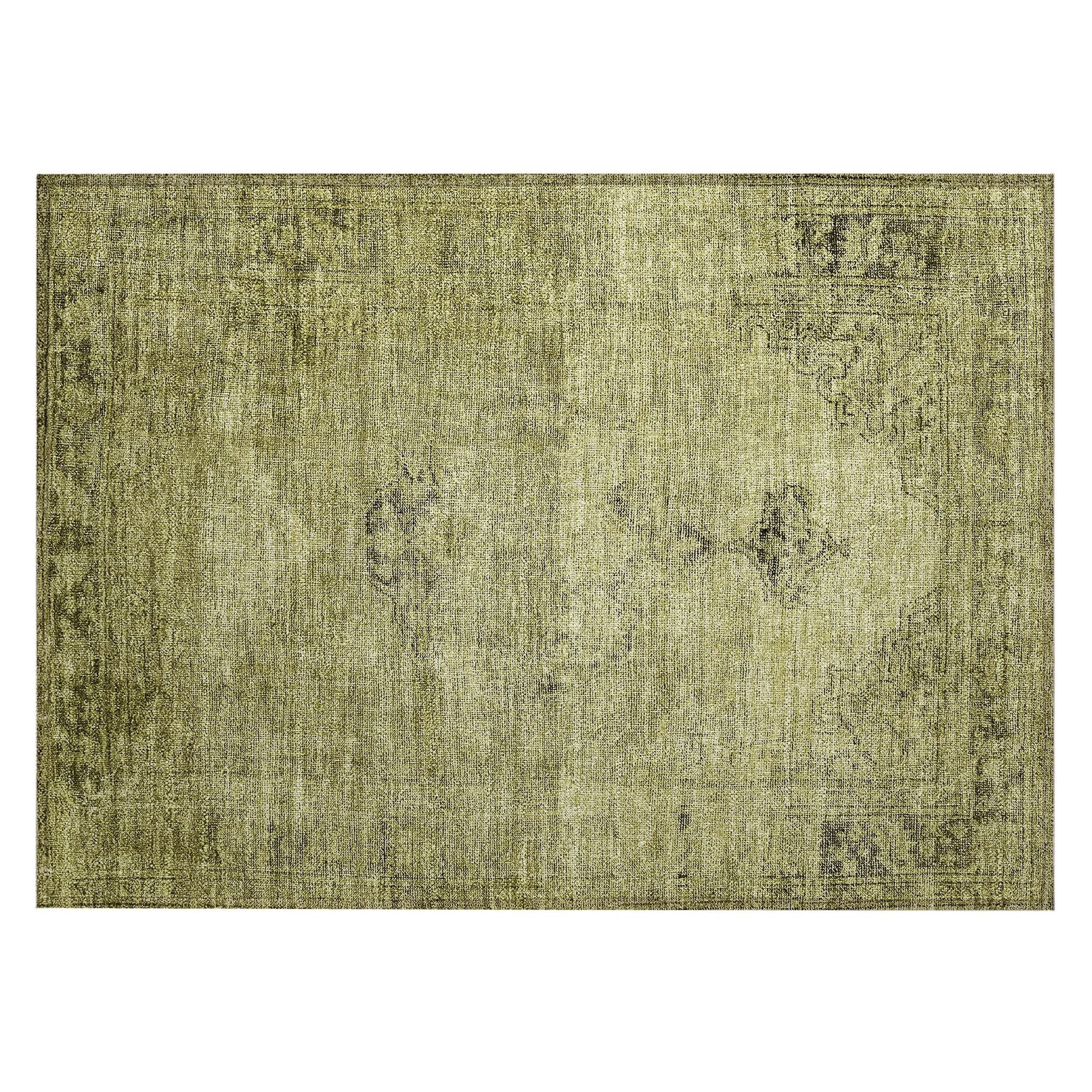 Machine Made ACN658 Khaki Brown Rugs #color_khaki brown