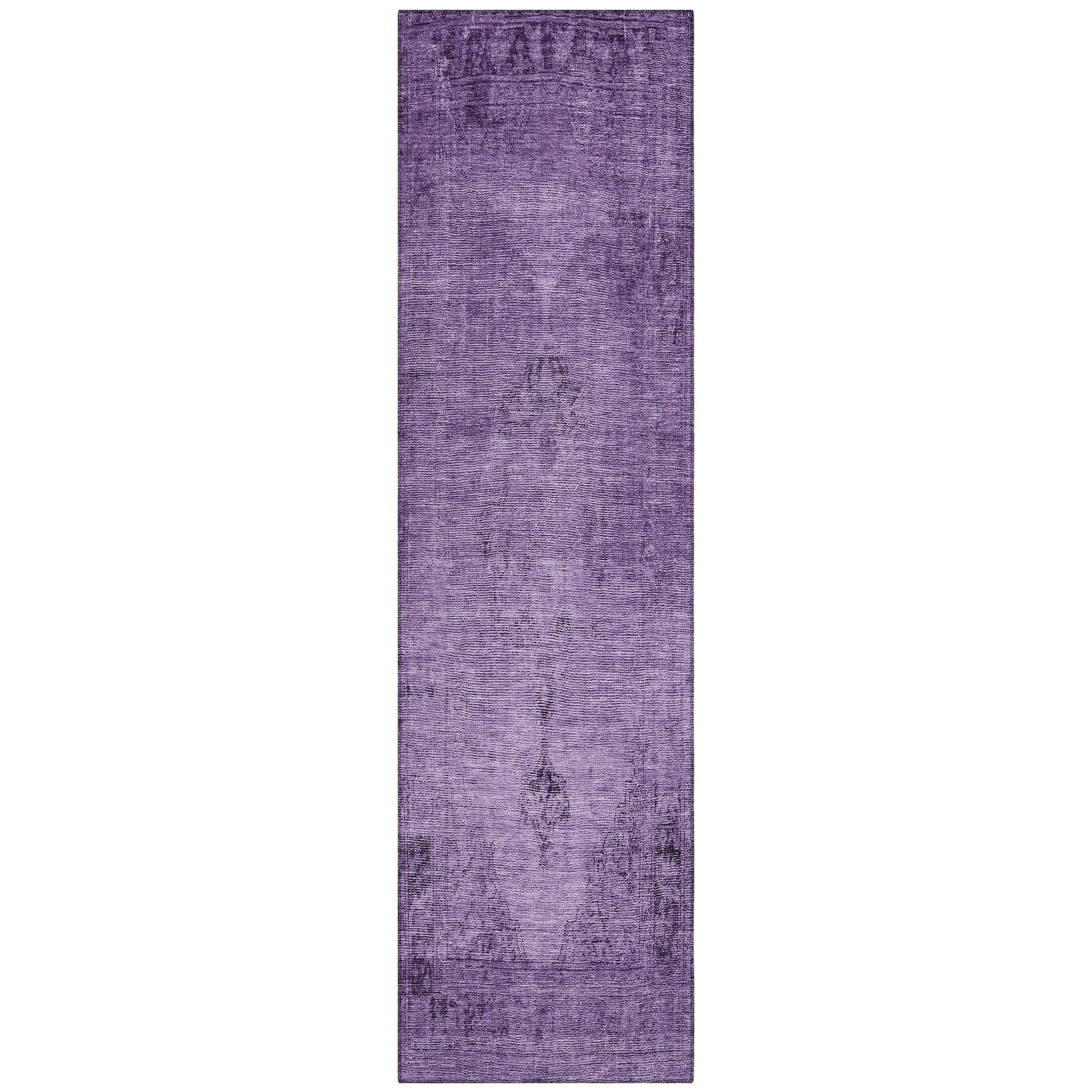 Machine Made ACN658 Purple  Rugs #color_purple 