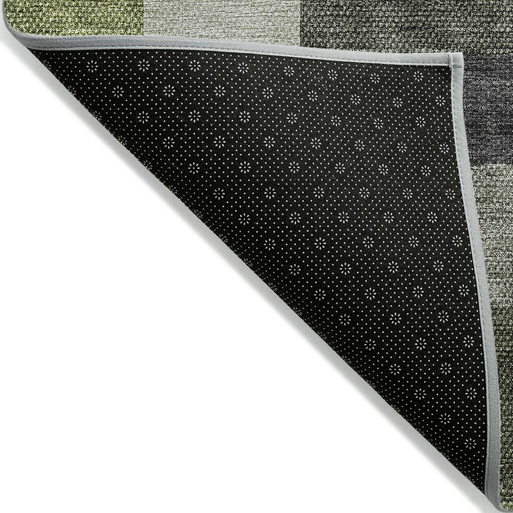 Machine Made ACN659 Olive Green Rugs #color_olive green