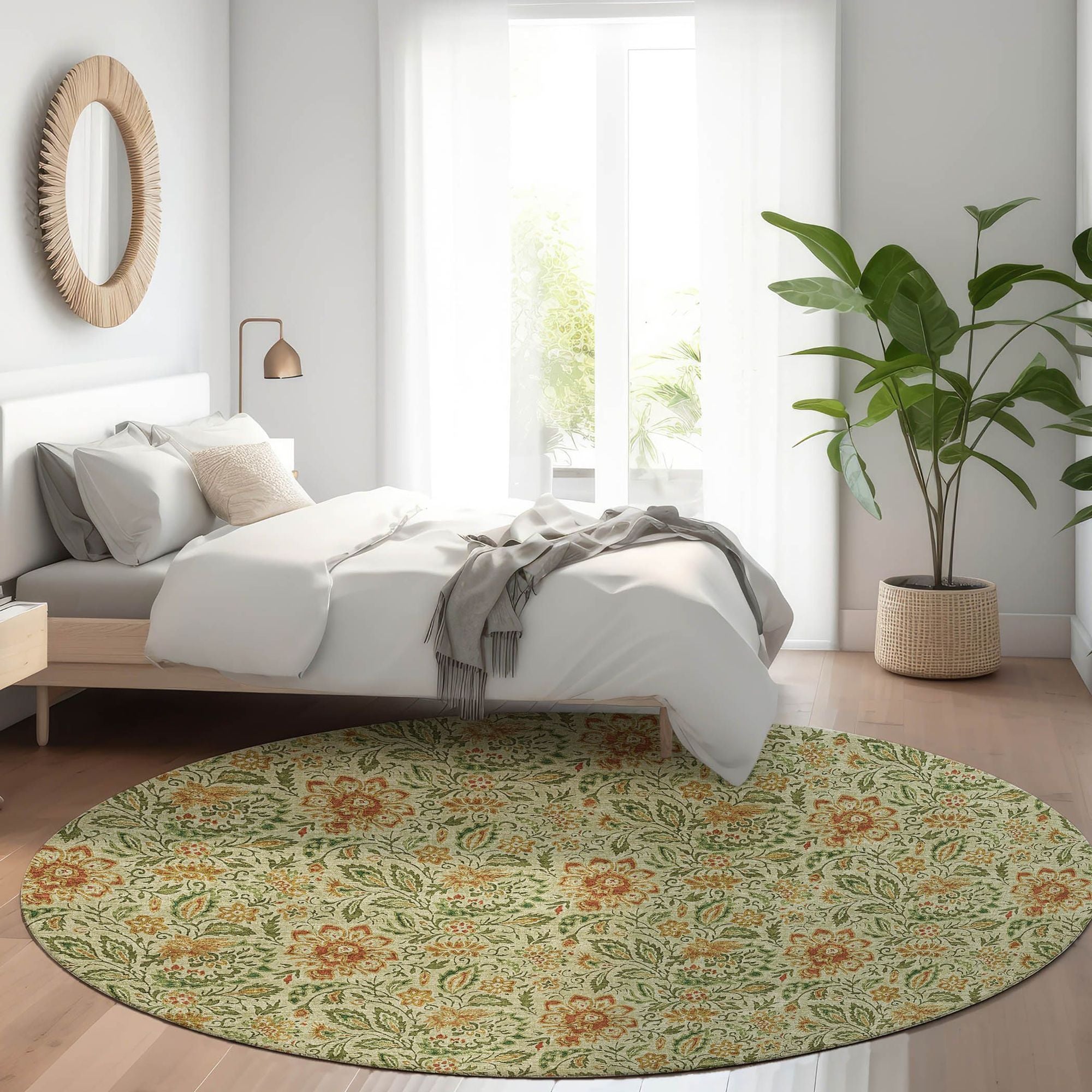 Machine Made ACN660 Aloe Green Rugs #color_aloe green