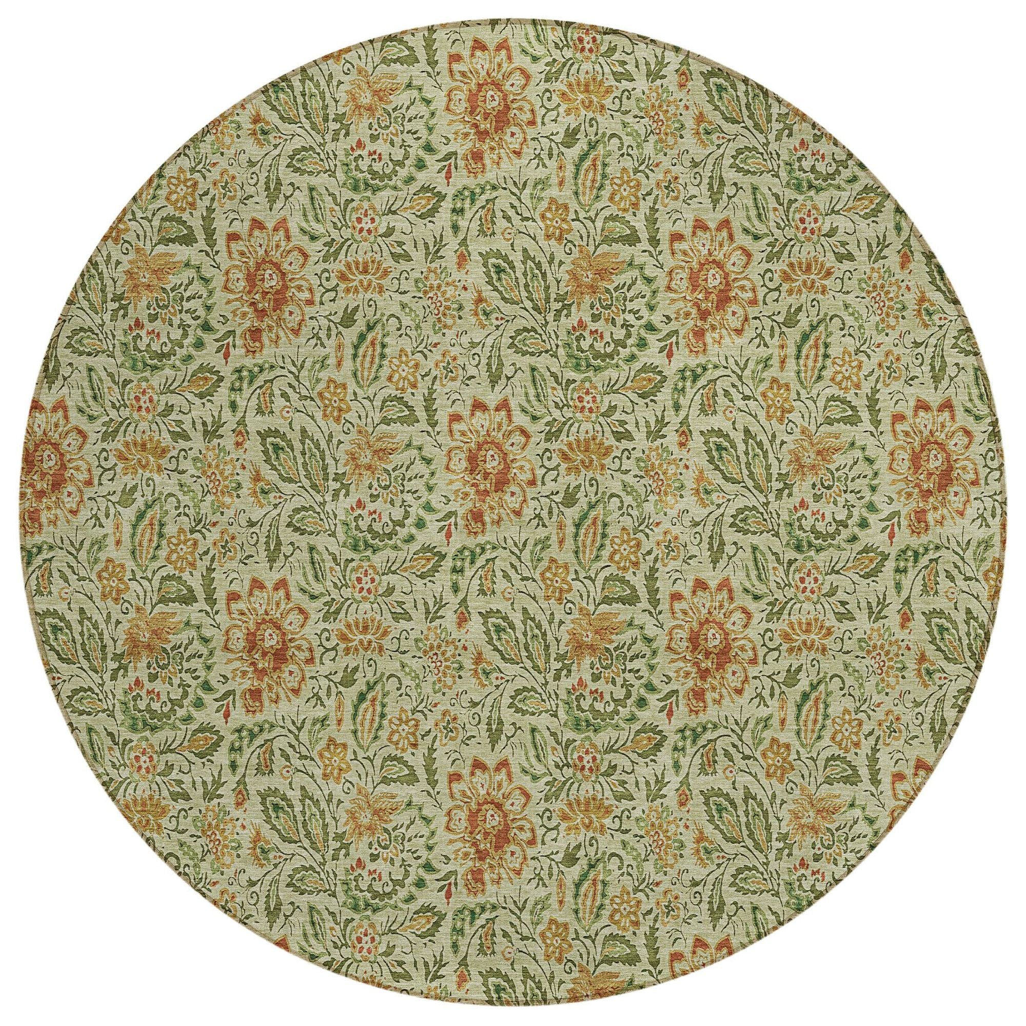 Machine Made ACN660 Aloe Green Rugs #color_aloe green