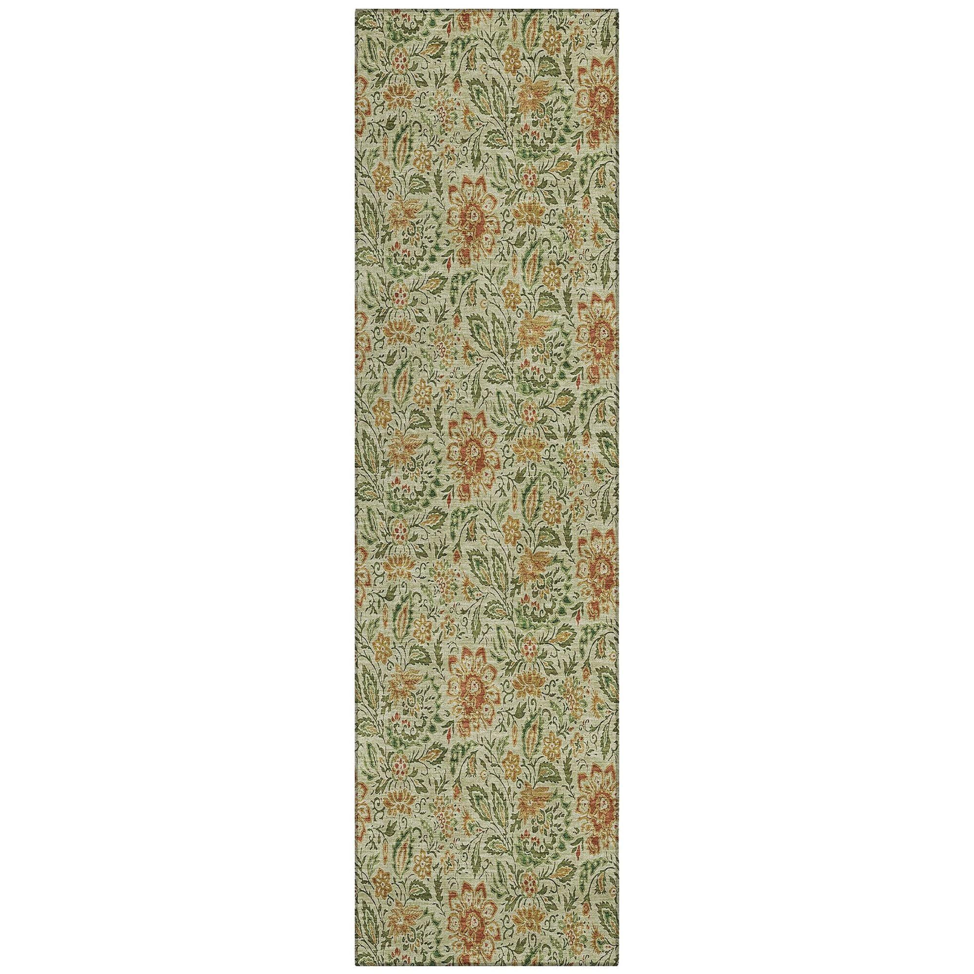 Machine Made ACN660 Aloe Green Rugs #color_aloe green