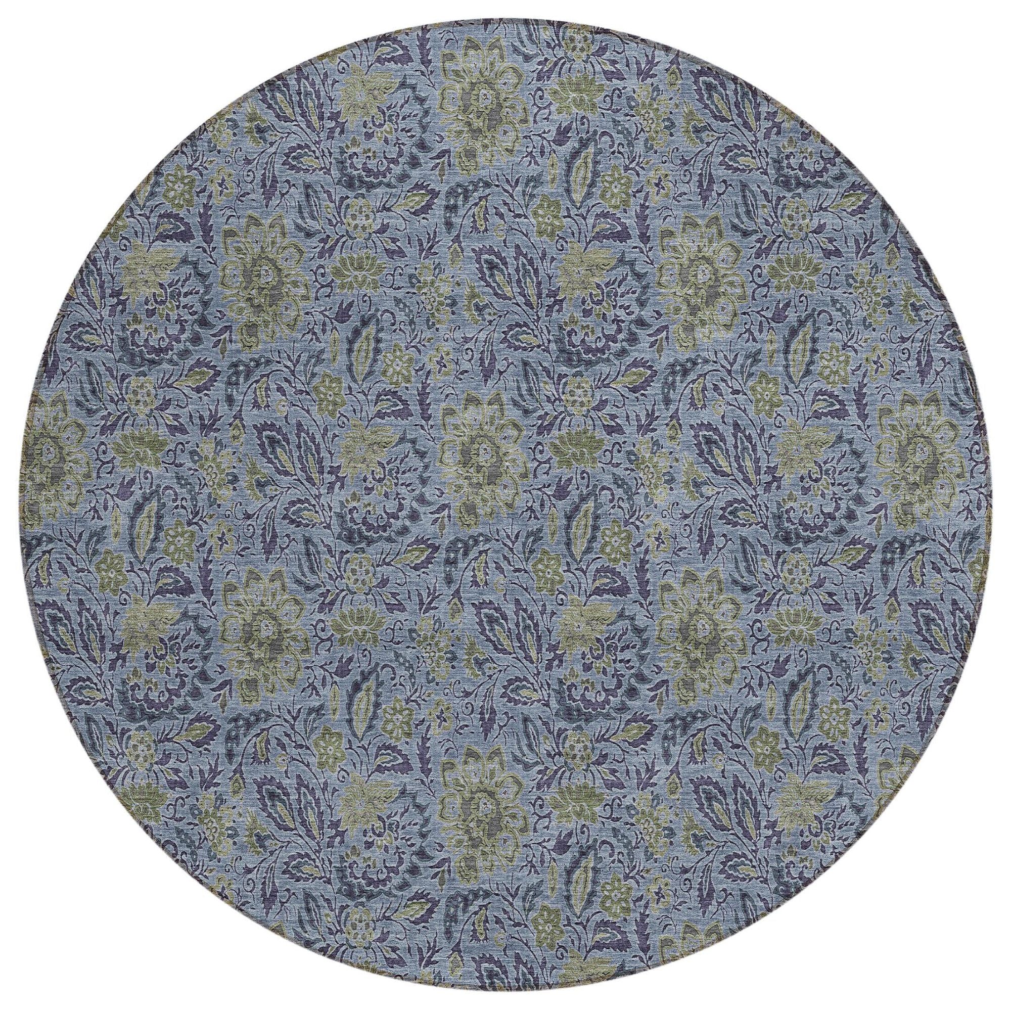 Machine Made ACN660 Denim Blue Rugs #color_denim blue