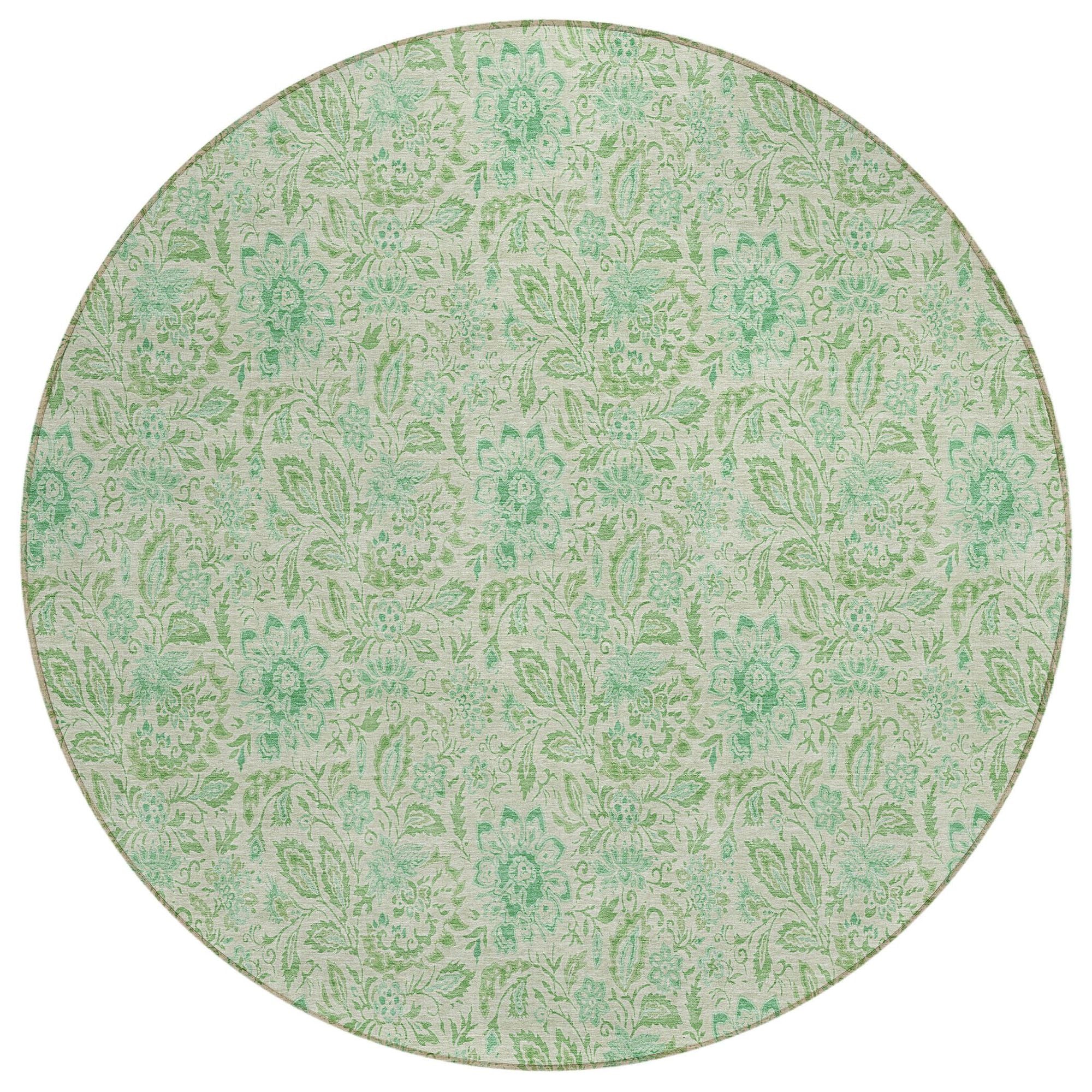 Machine Made ACN660 Sage Green Rugs #color_sage green