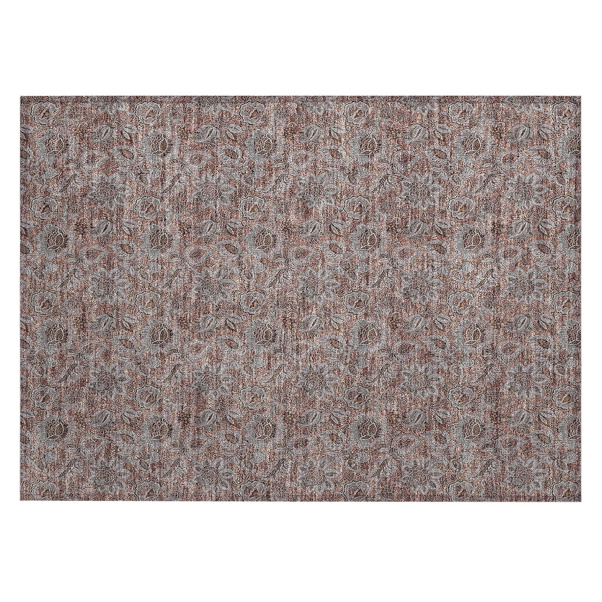 Machine Made ACN661 Copper Orange Rugs #color_copper orange