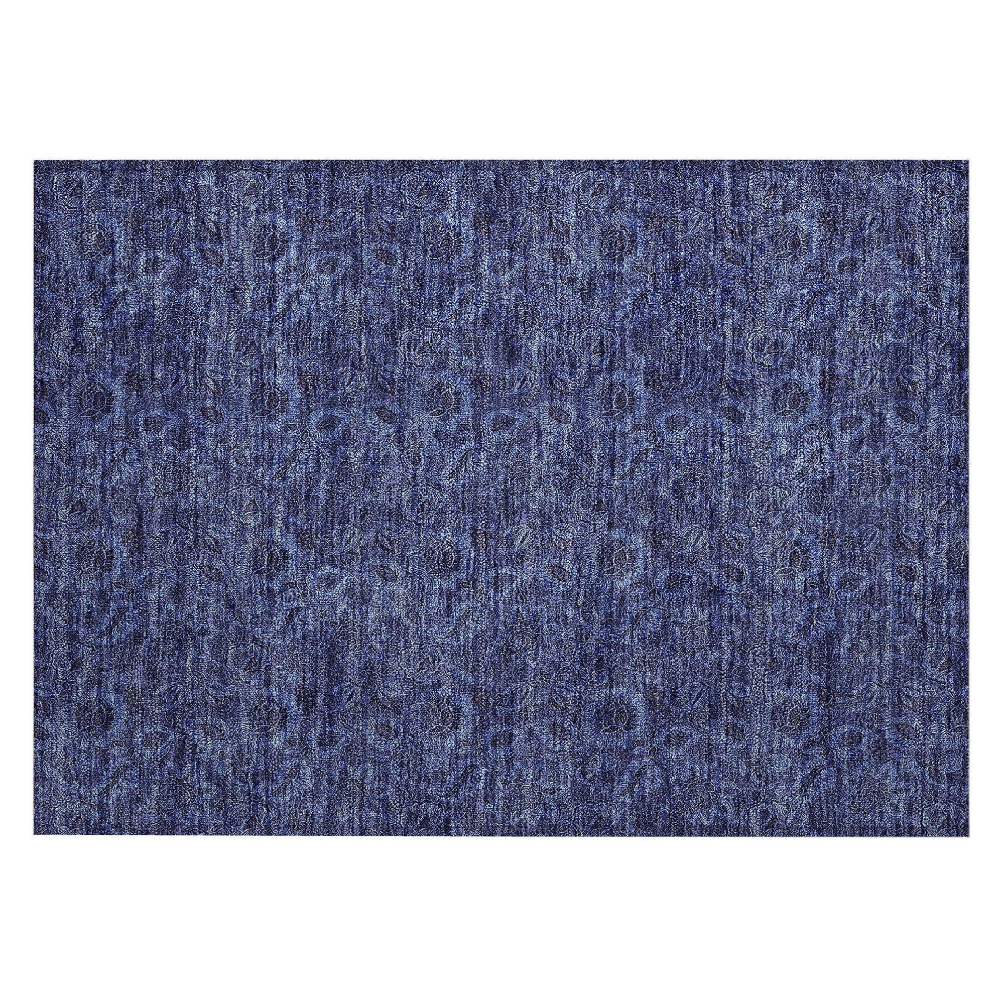 Machine Made ACN661 Navy Blue Rugs #color_navy blue