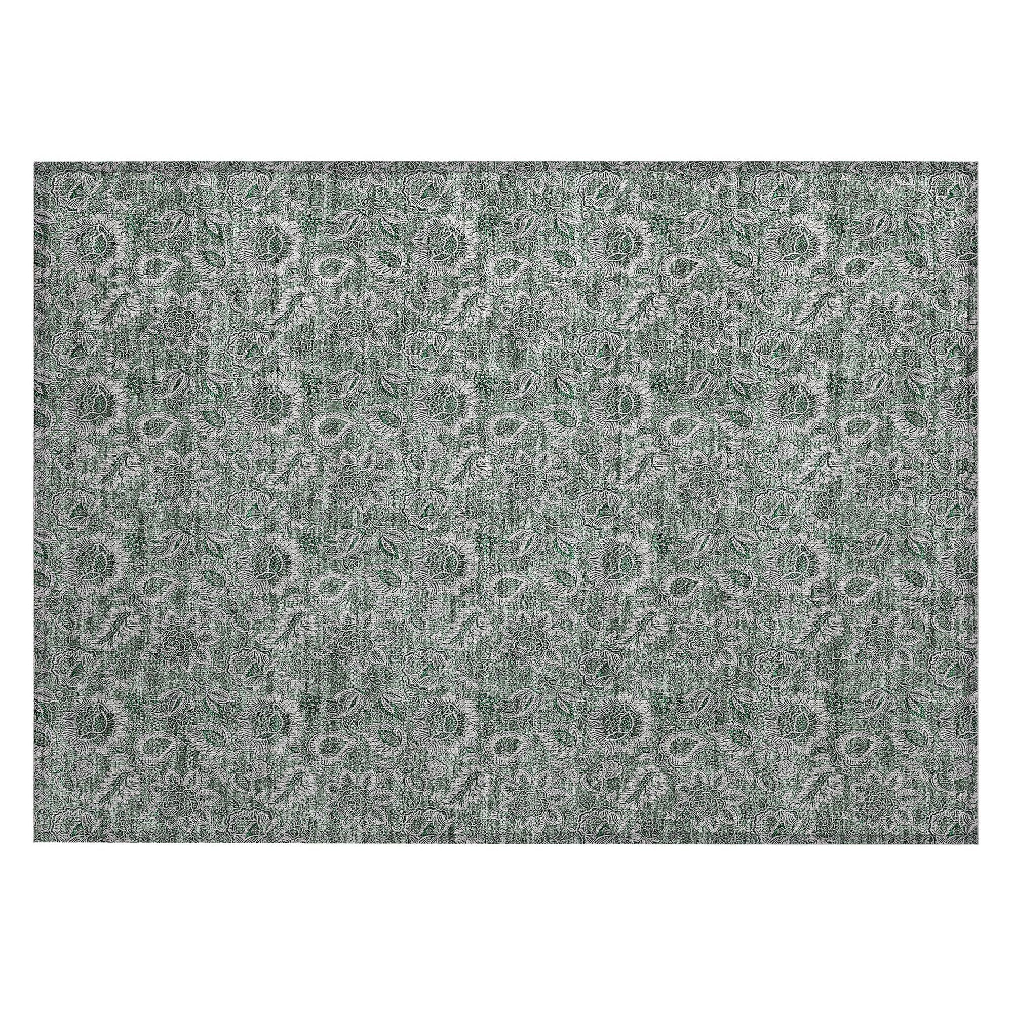 Machine Made ACN661 Sage Green Rugs #color_sage green