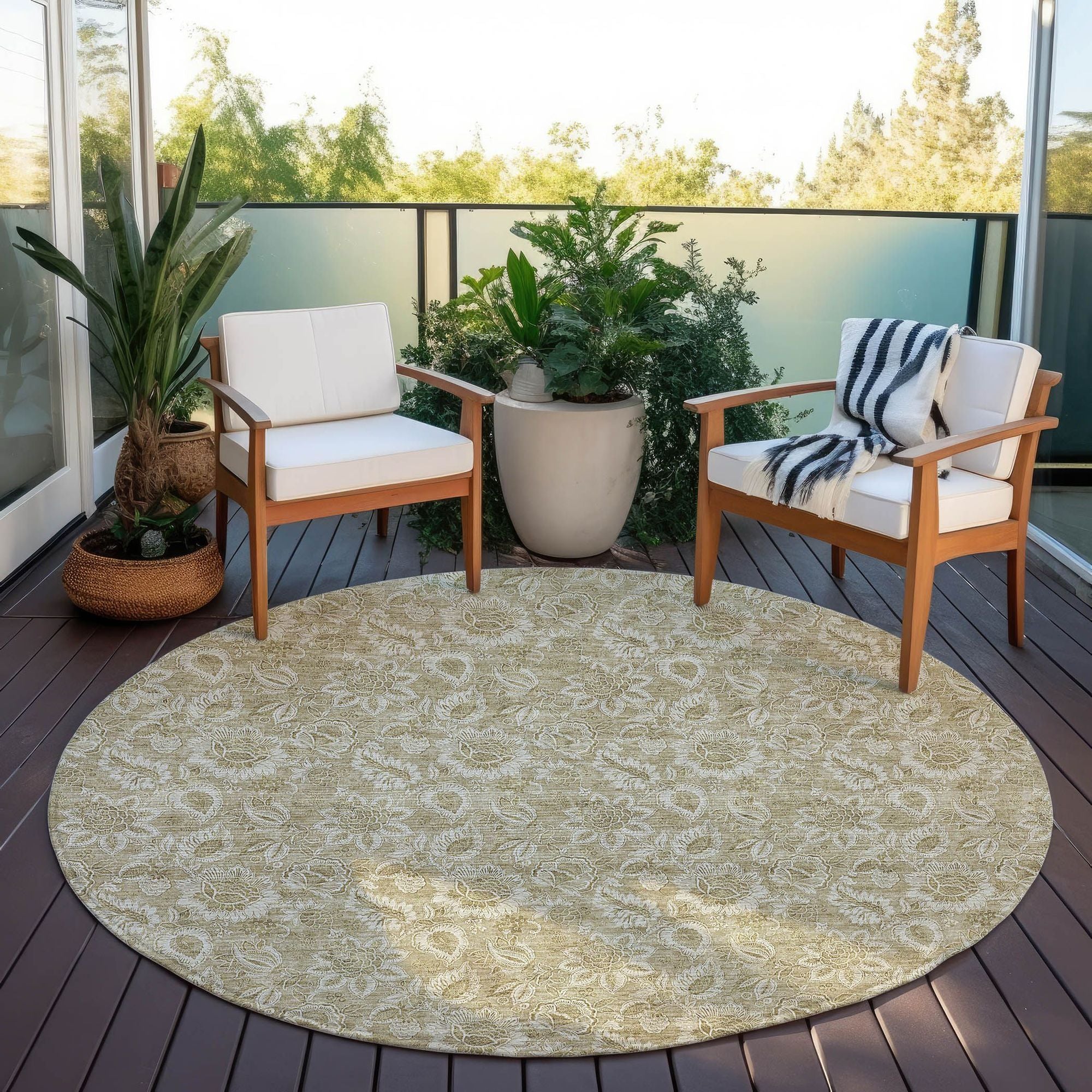 Machine Made ACN662 Beige Brown Rugs #color_beige brown