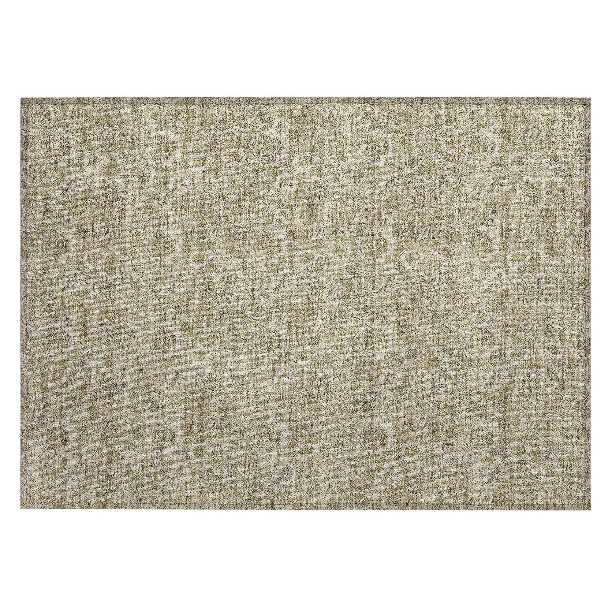 Machine Made ACN662 Beige Brown Rugs #color_beige brown