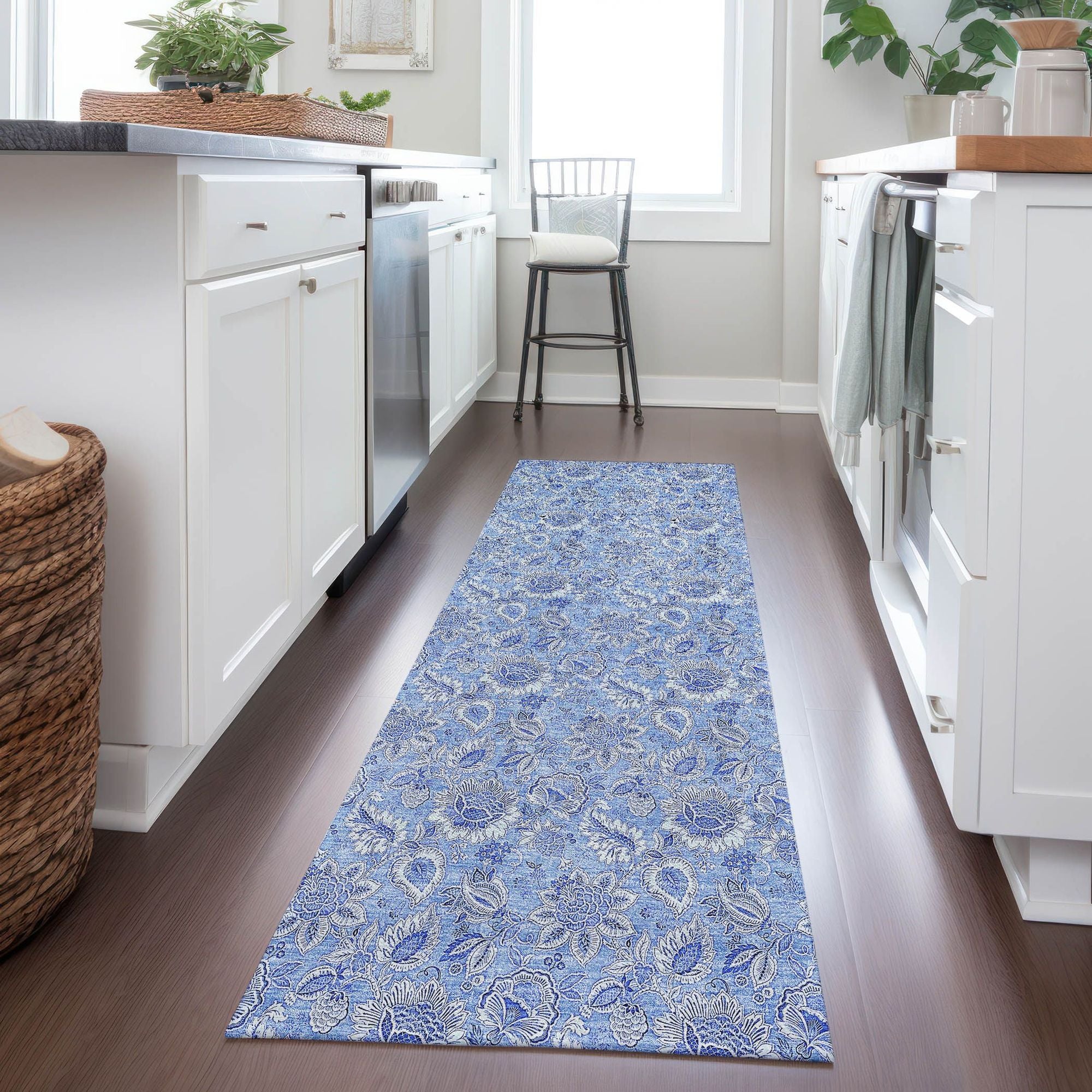 Machine Made ACN662 Blue  Rugs #color_blue 