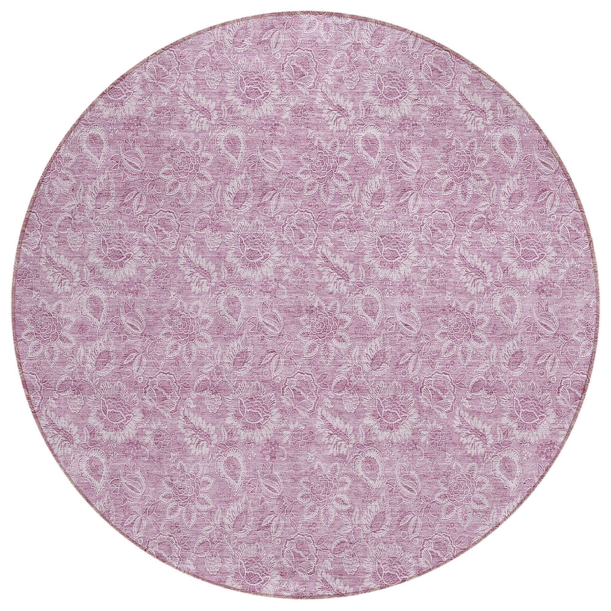 Machine Made ACN662 Blush Pink Rugs #color_blush pink