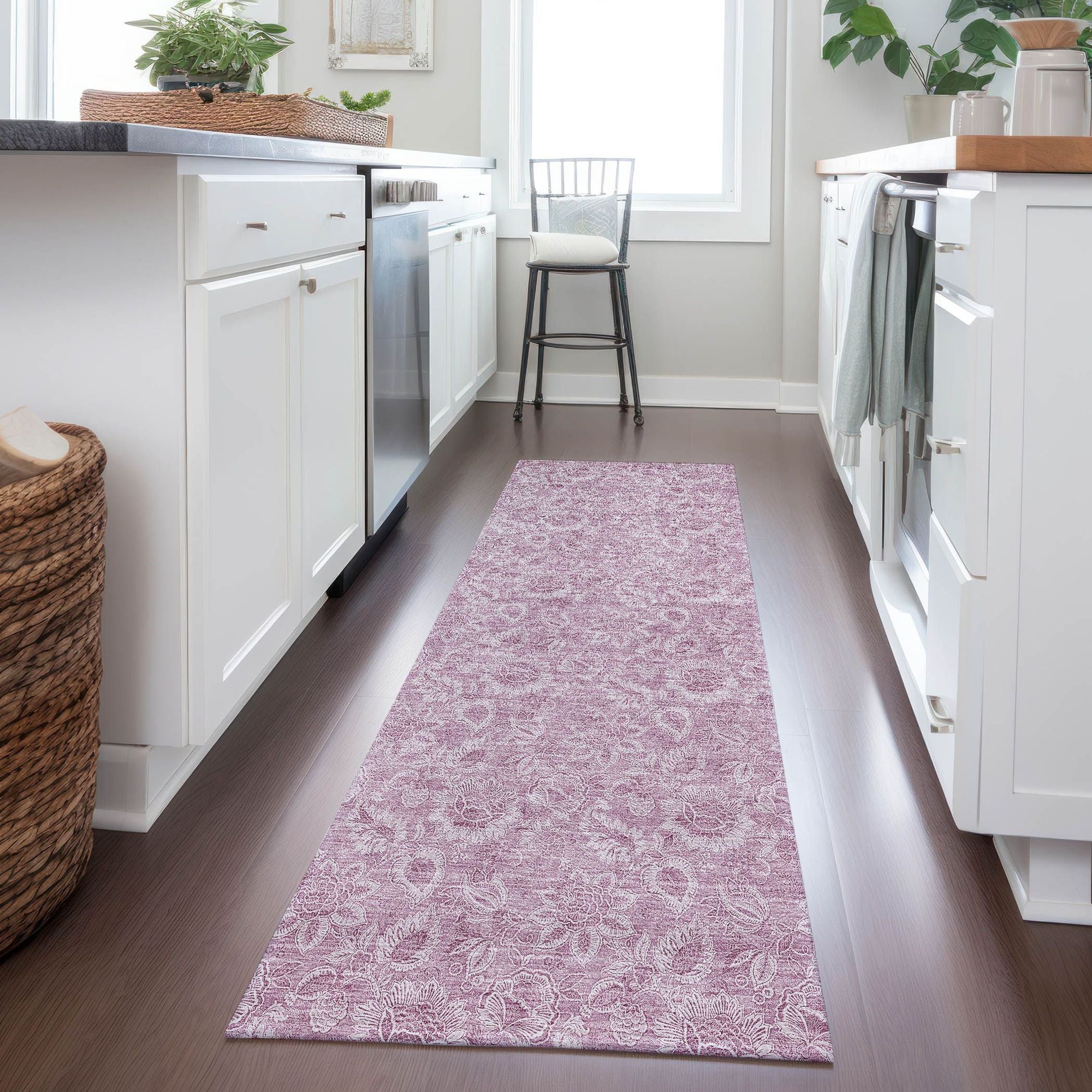 Machine Made ACN662 Blush Pink Rugs #color_blush pink