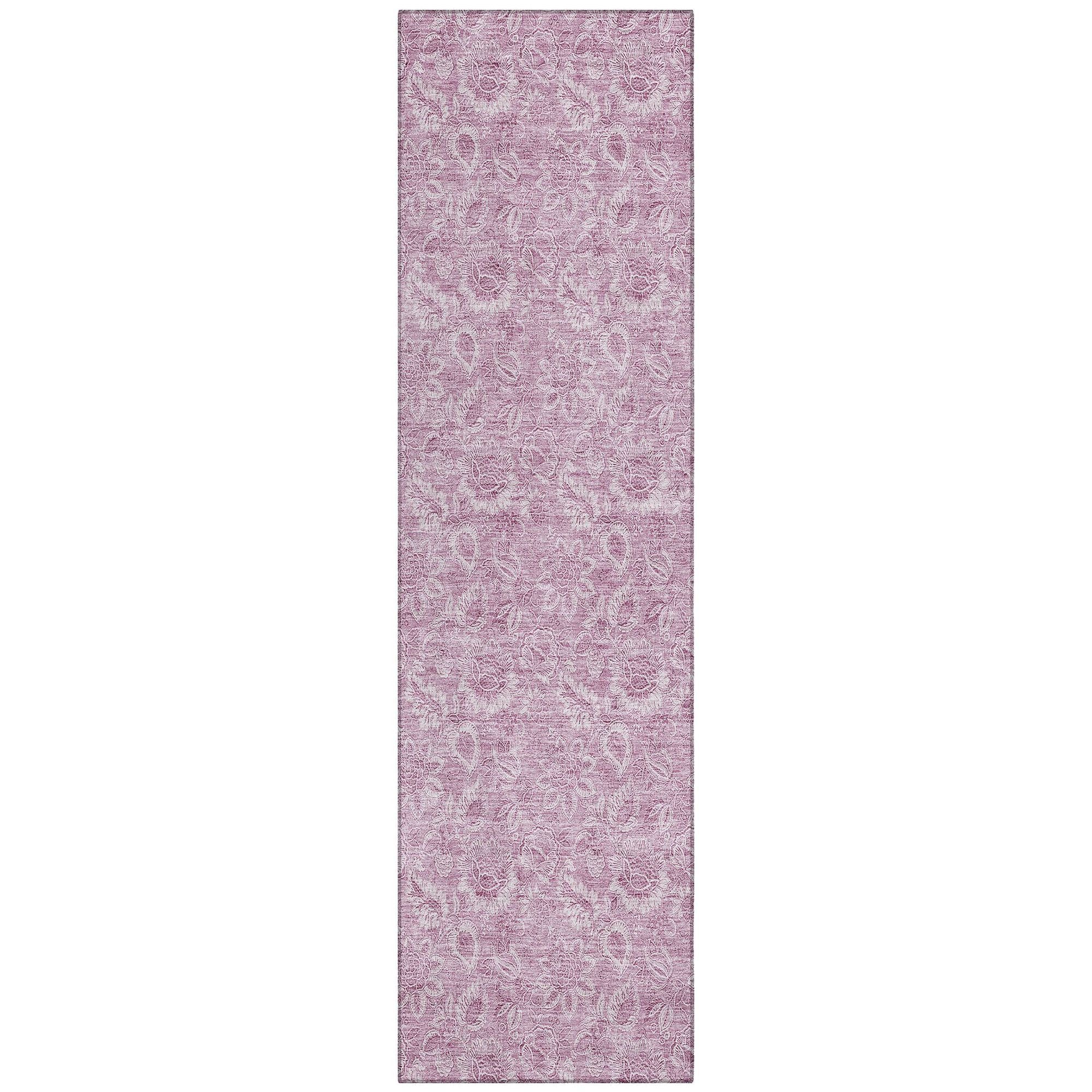 Machine Made ACN662 Blush Pink Rugs #color_blush pink