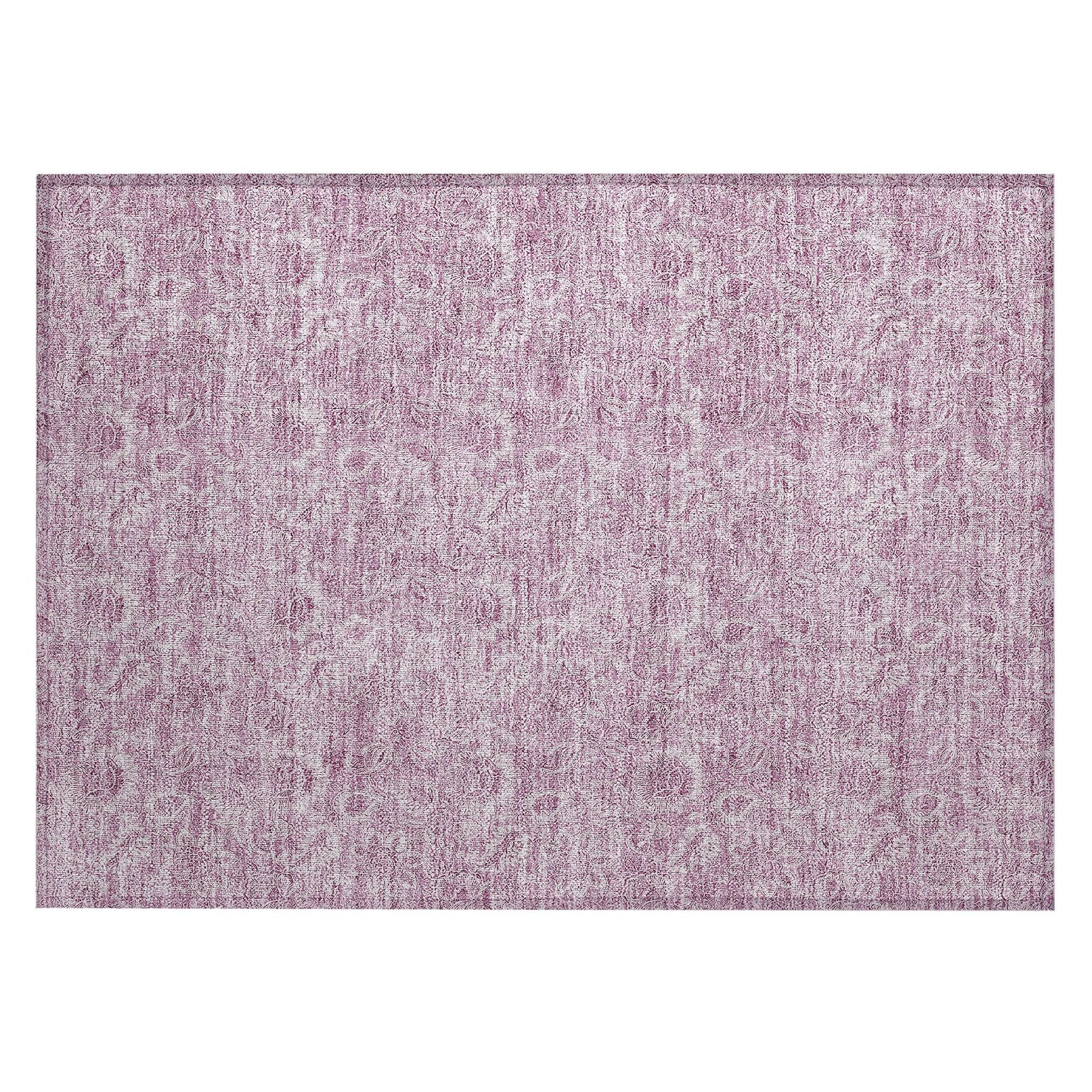 Machine Made ACN662 Blush Pink Rugs #color_blush pink