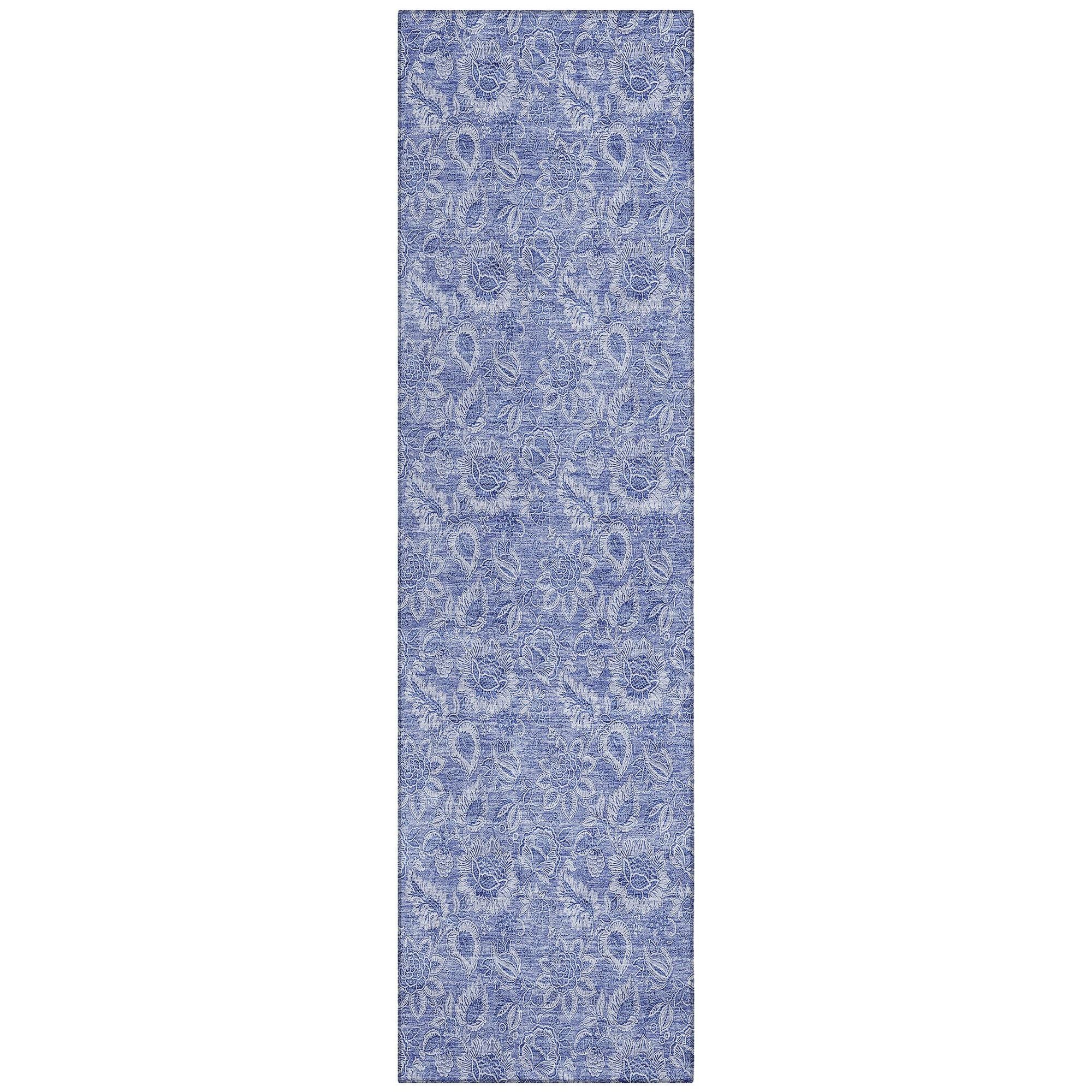 Machine Made ACN662 Denim Blue Rugs #color_denim blue