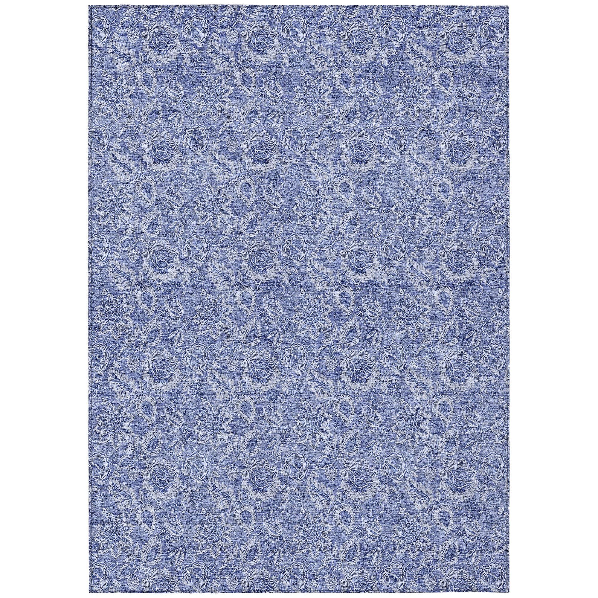 Machine Made ACN662 Denim Blue Rugs #color_denim blue