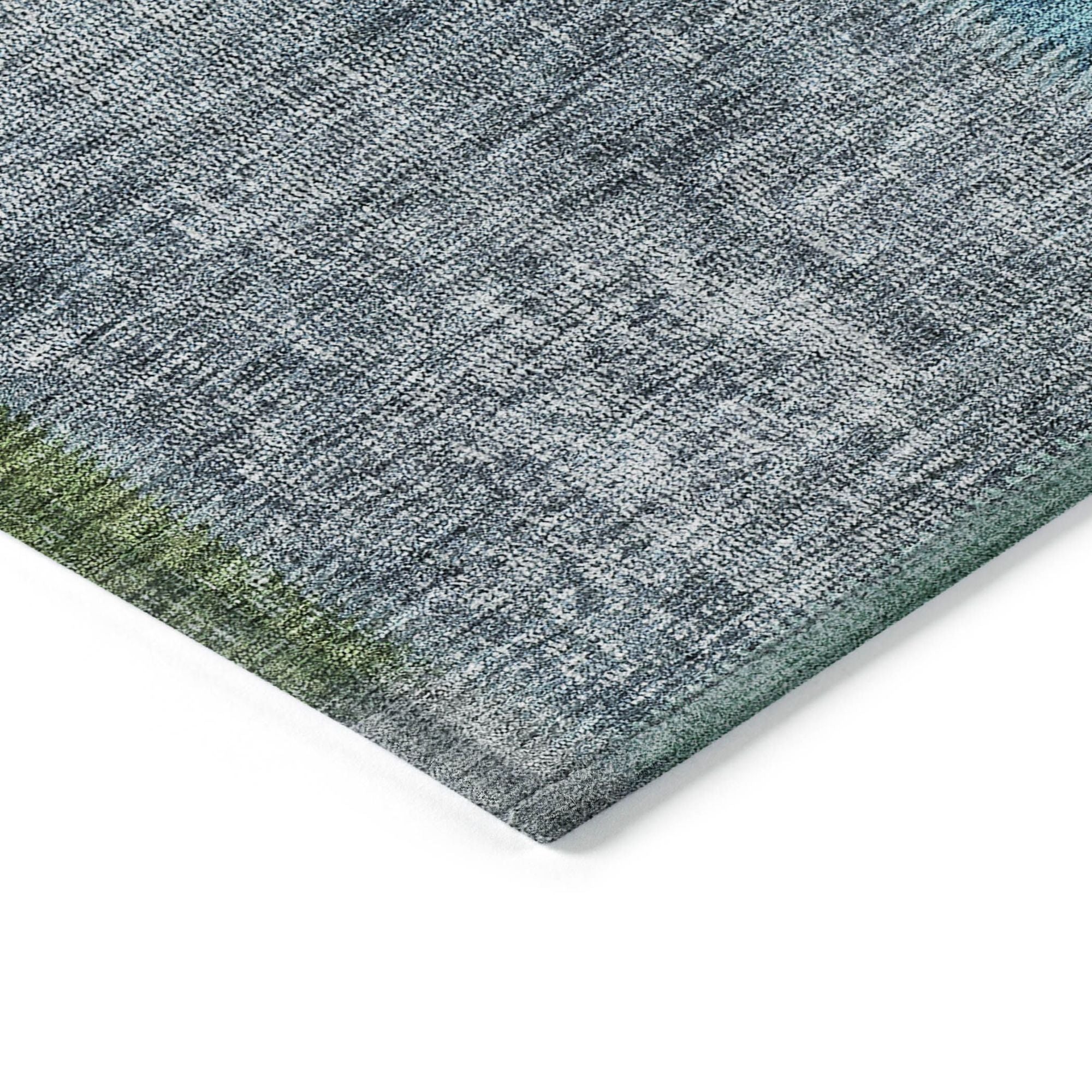 Machine Made ACN663 Green  Rugs #color_green 