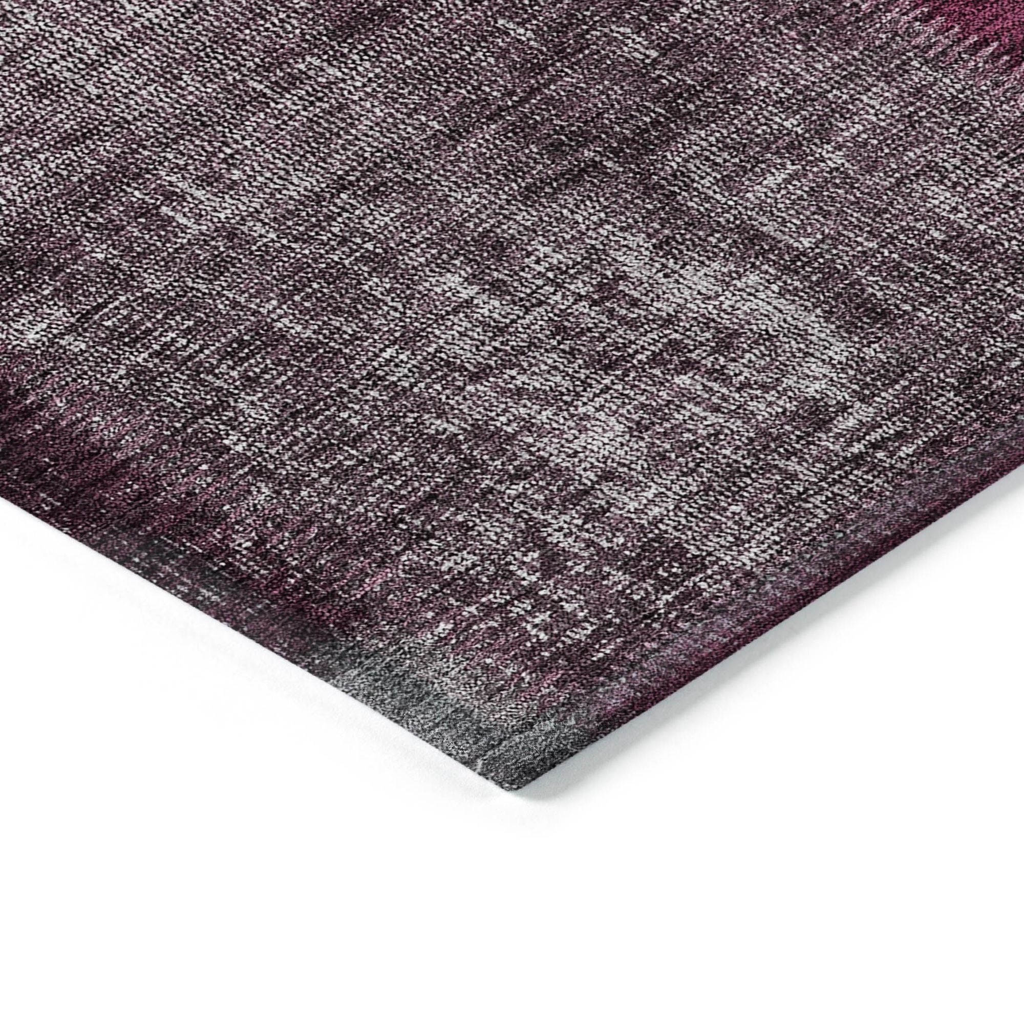 Machine Made ACN663 Merlot Red Rugs #color_merlot red