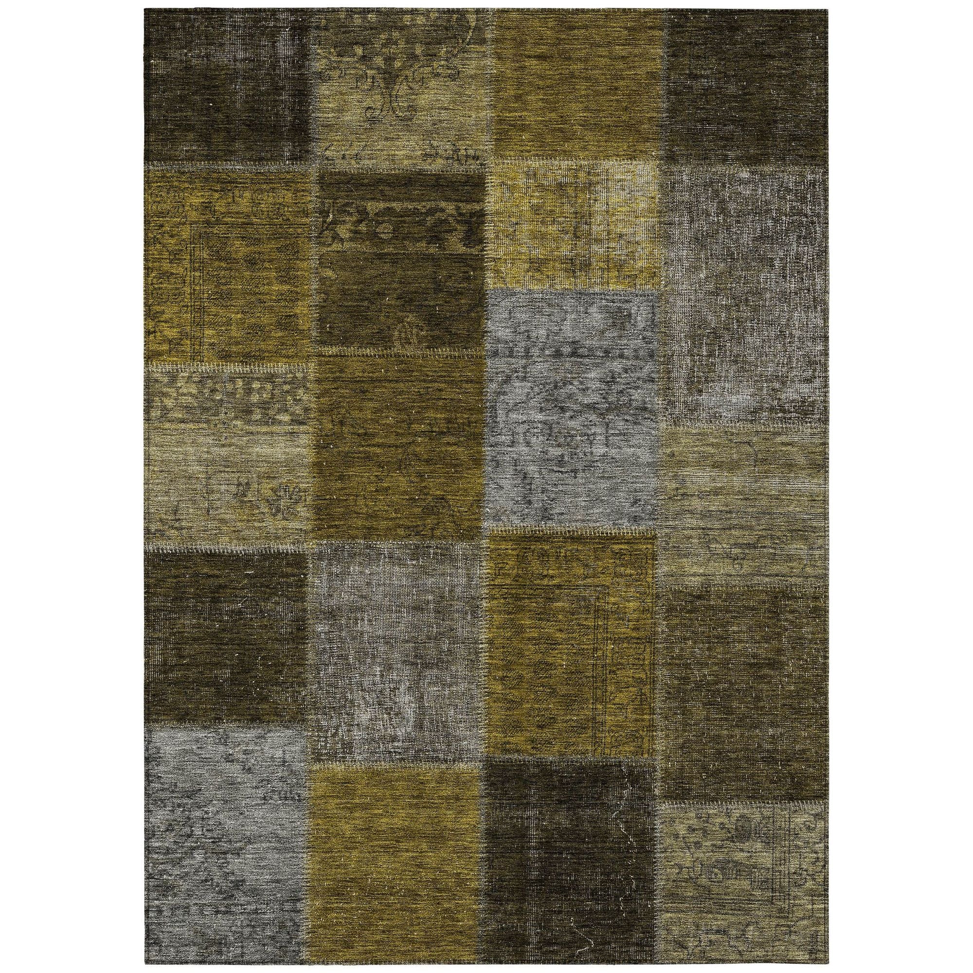 Machine Made ACN663 Mocha Brown Rugs #color_mocha brown