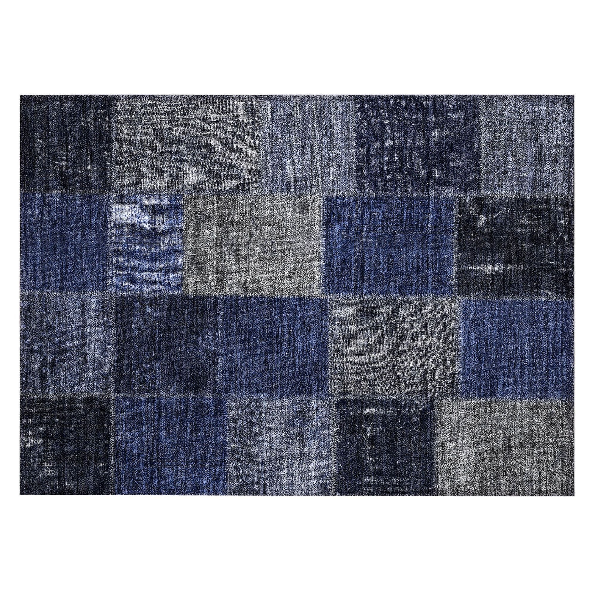 Machine Made ACN663 Navy Blue Rugs #color_navy blue