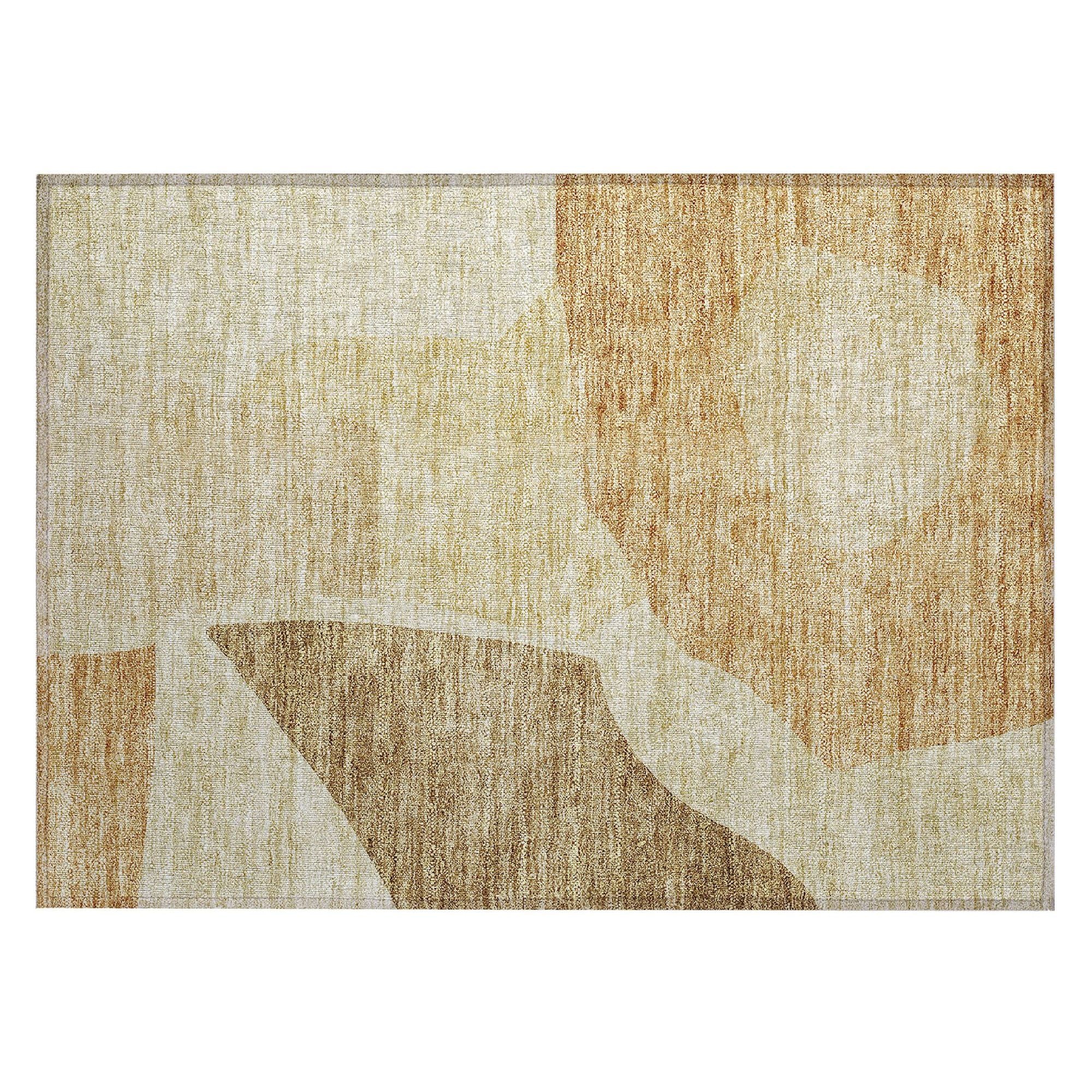 Machine Made ACN665 Beige Brown Rugs #color_beige brown