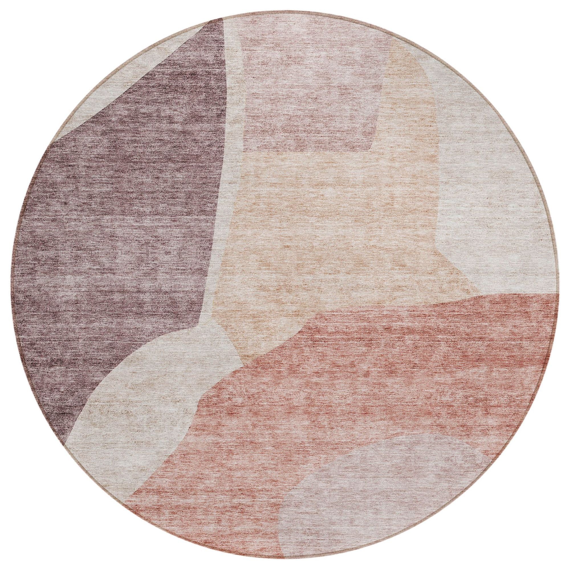 Machine Made ACN665 Blush Pink Rugs #color_blush pink