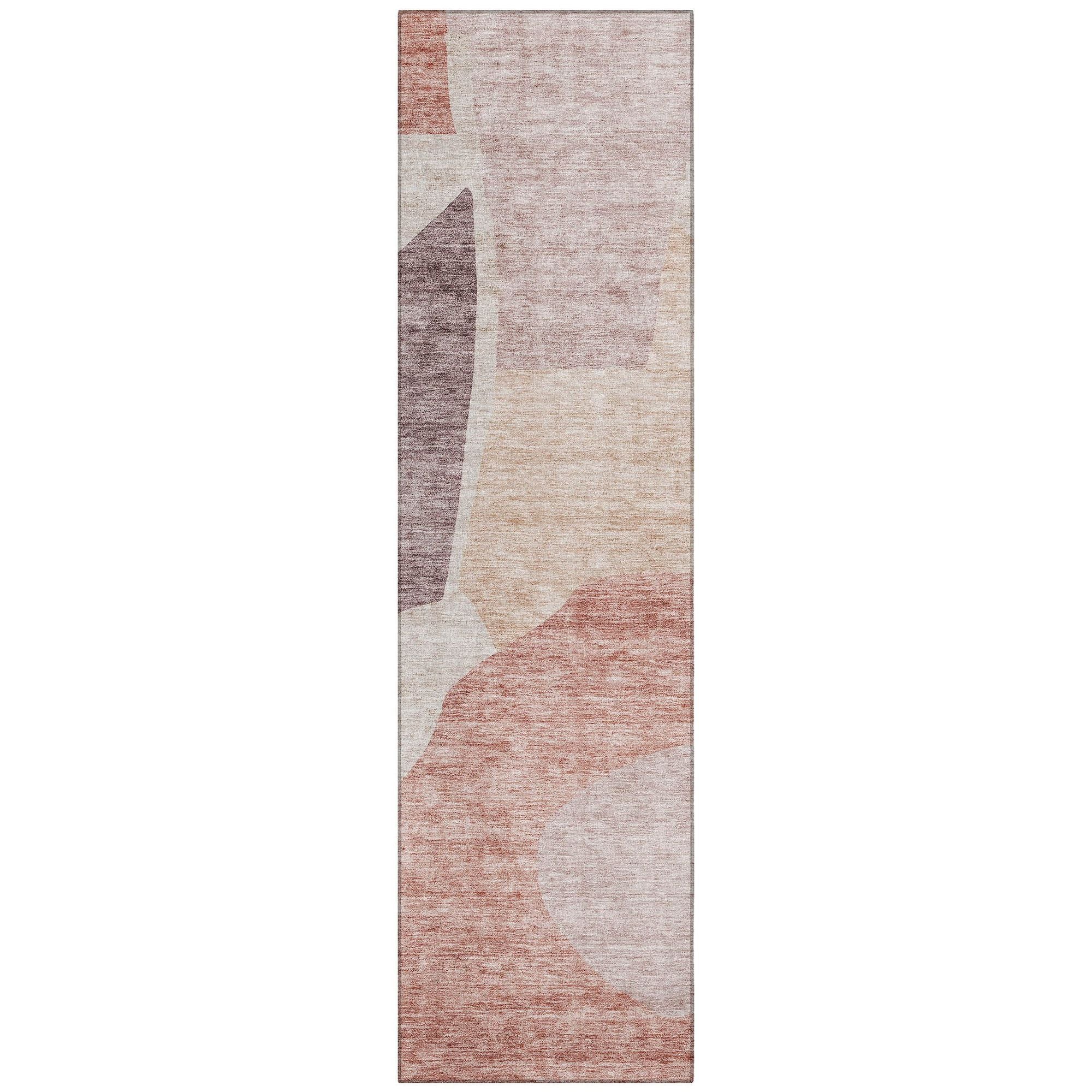 Machine Made ACN665 Blush Pink Rugs #color_blush pink