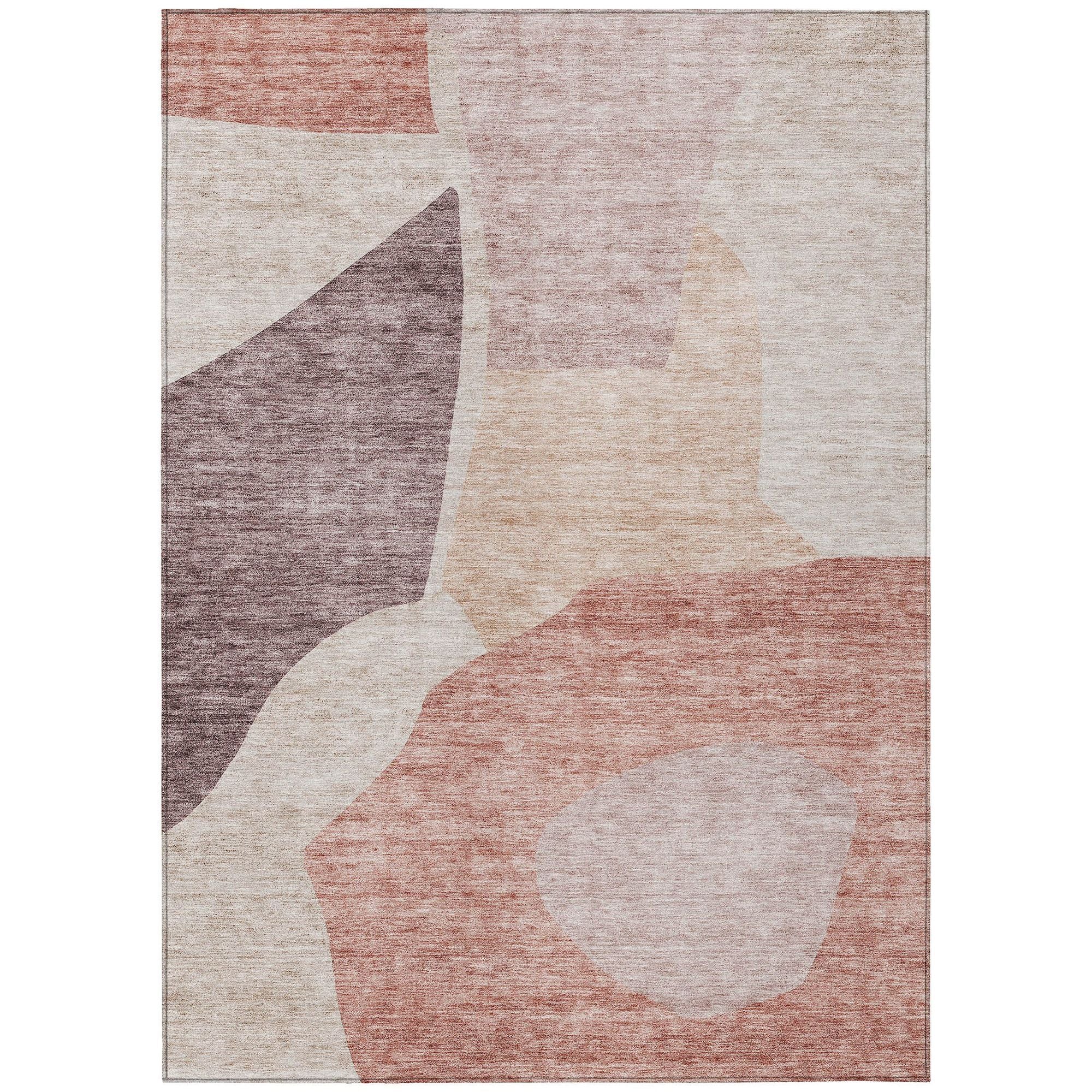 Machine Made ACN665 Blush Pink Rugs #color_blush pink