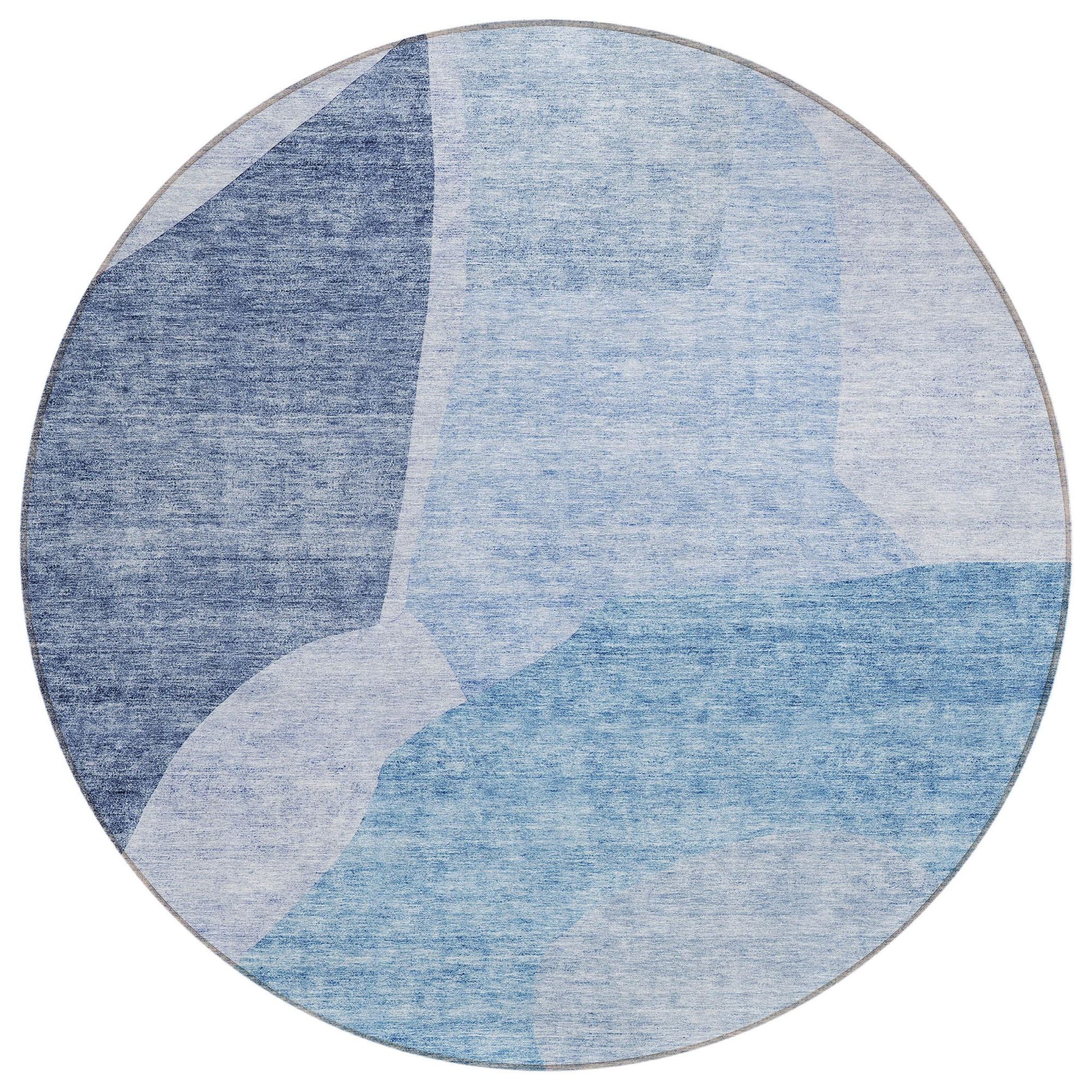 Machine Made ACN665 Denim Blue Rugs #color_denim blue