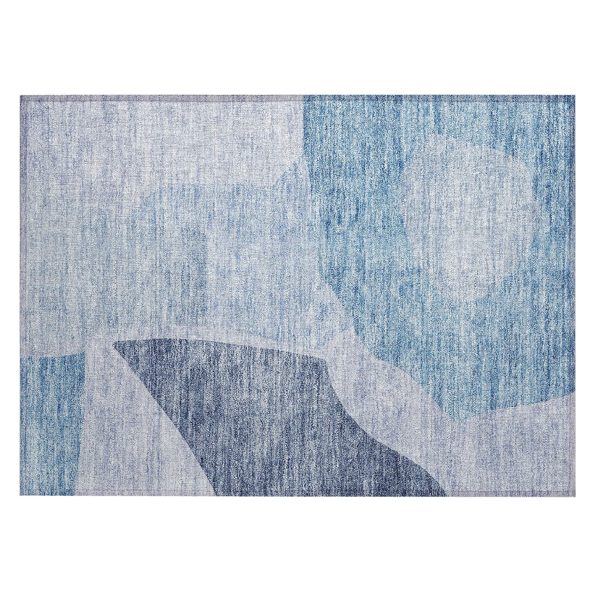 Machine Made ACN665 Denim Blue Rugs #color_denim blue