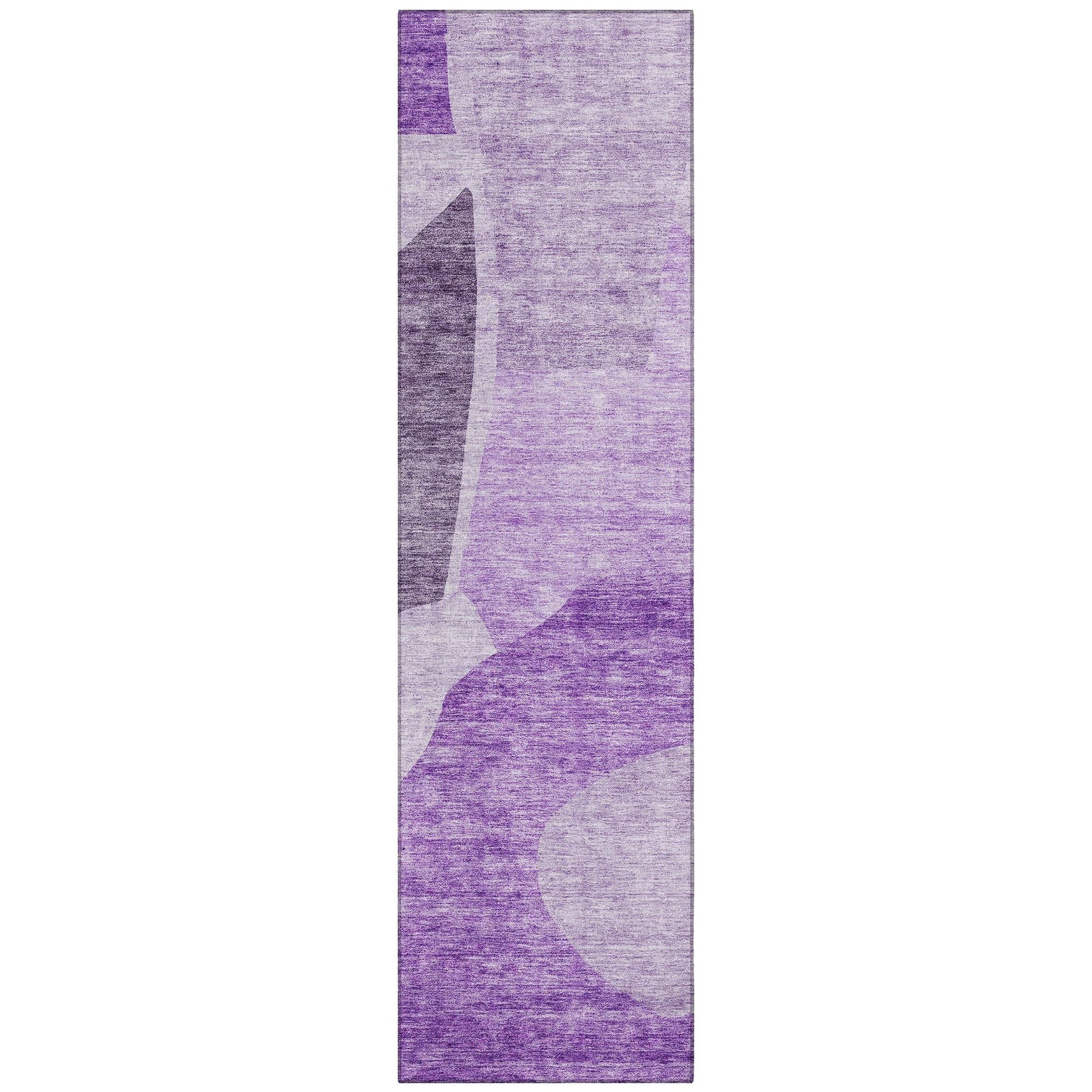 Machine Made ACN665 Eggplant Purple Rugs #color_eggplant purple