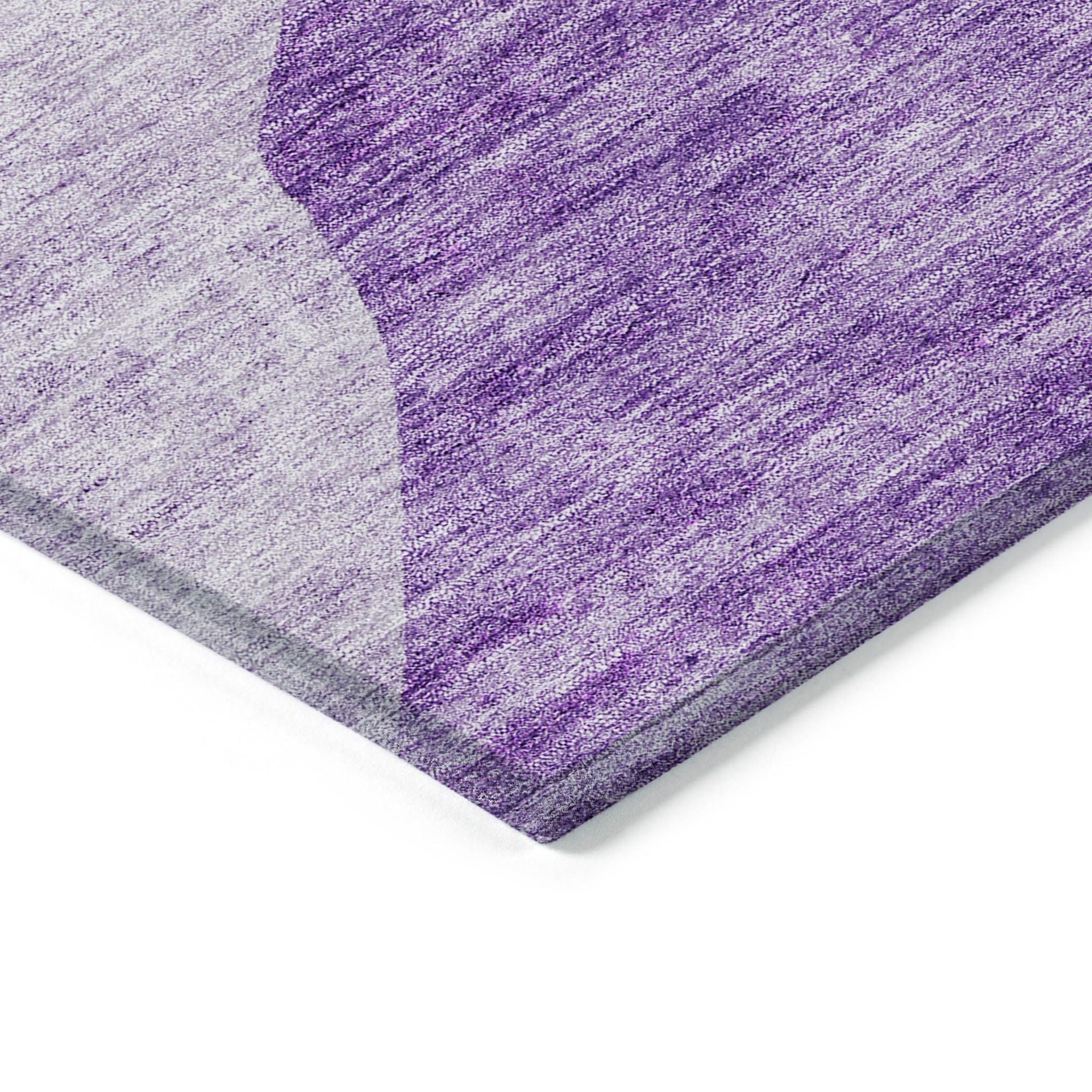 Machine Made ACN665 Eggplant Purple Rugs #color_eggplant purple