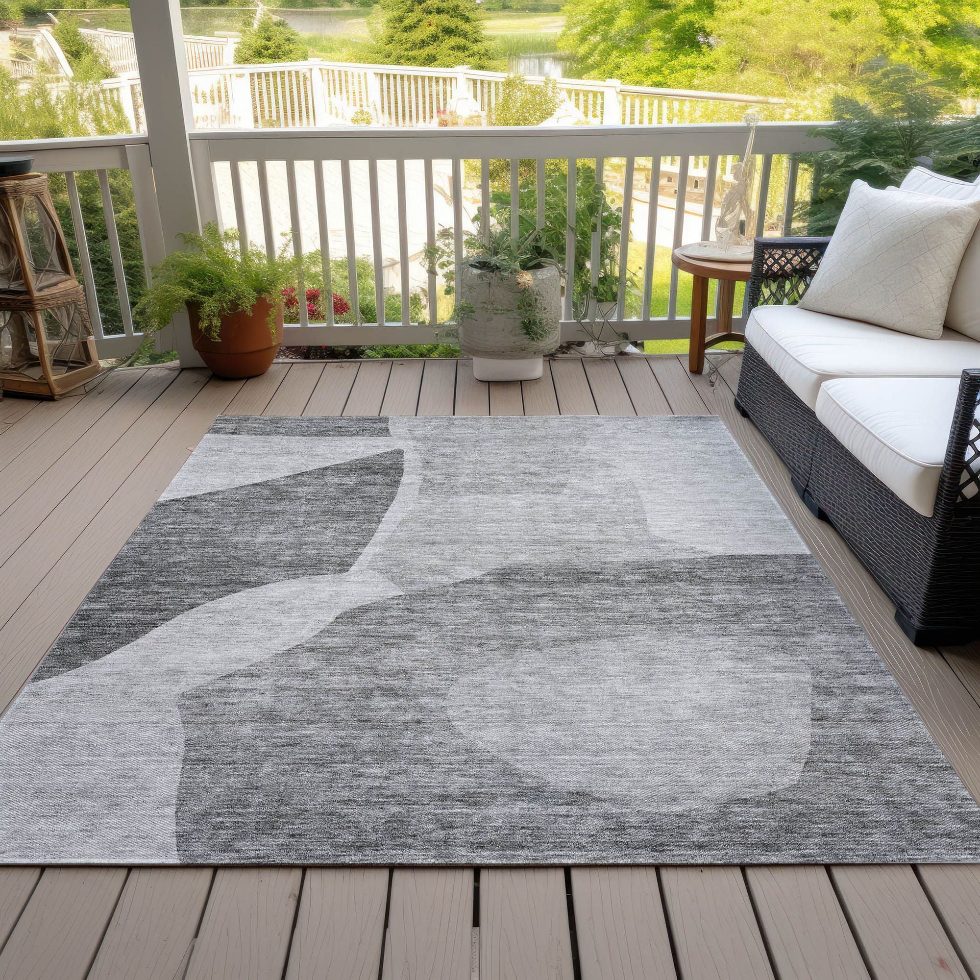 Machine Made ACN665 Silver Gray Rugs #color_silver gray