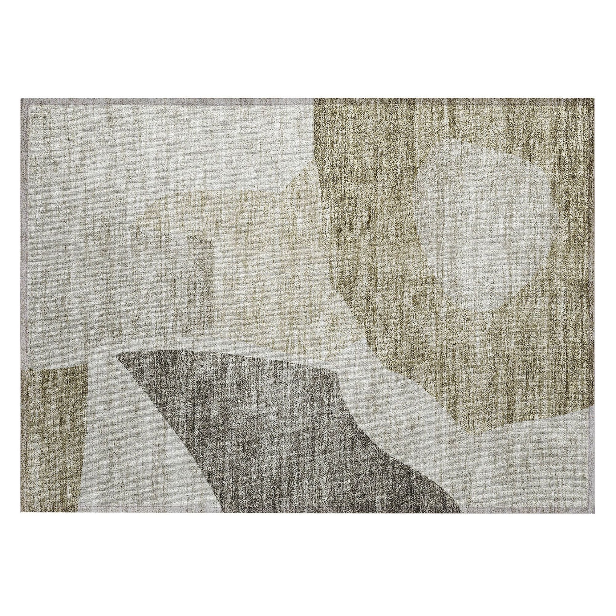 Machine Made ACN665 Taupe Brown Rugs #color_taupe brown